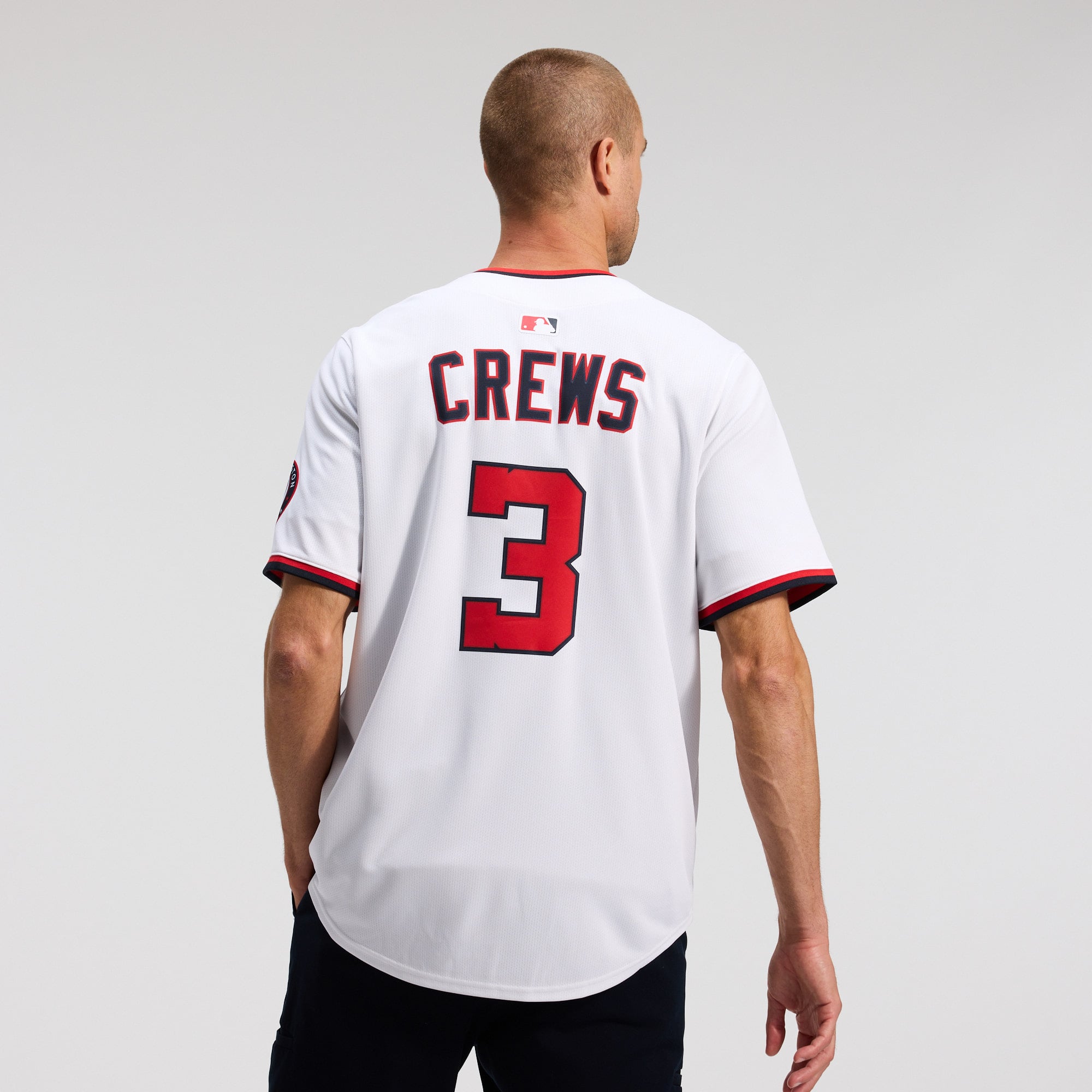 Dylan Crews Washington Nationals Home Limited Player Jersey - White - Image 4