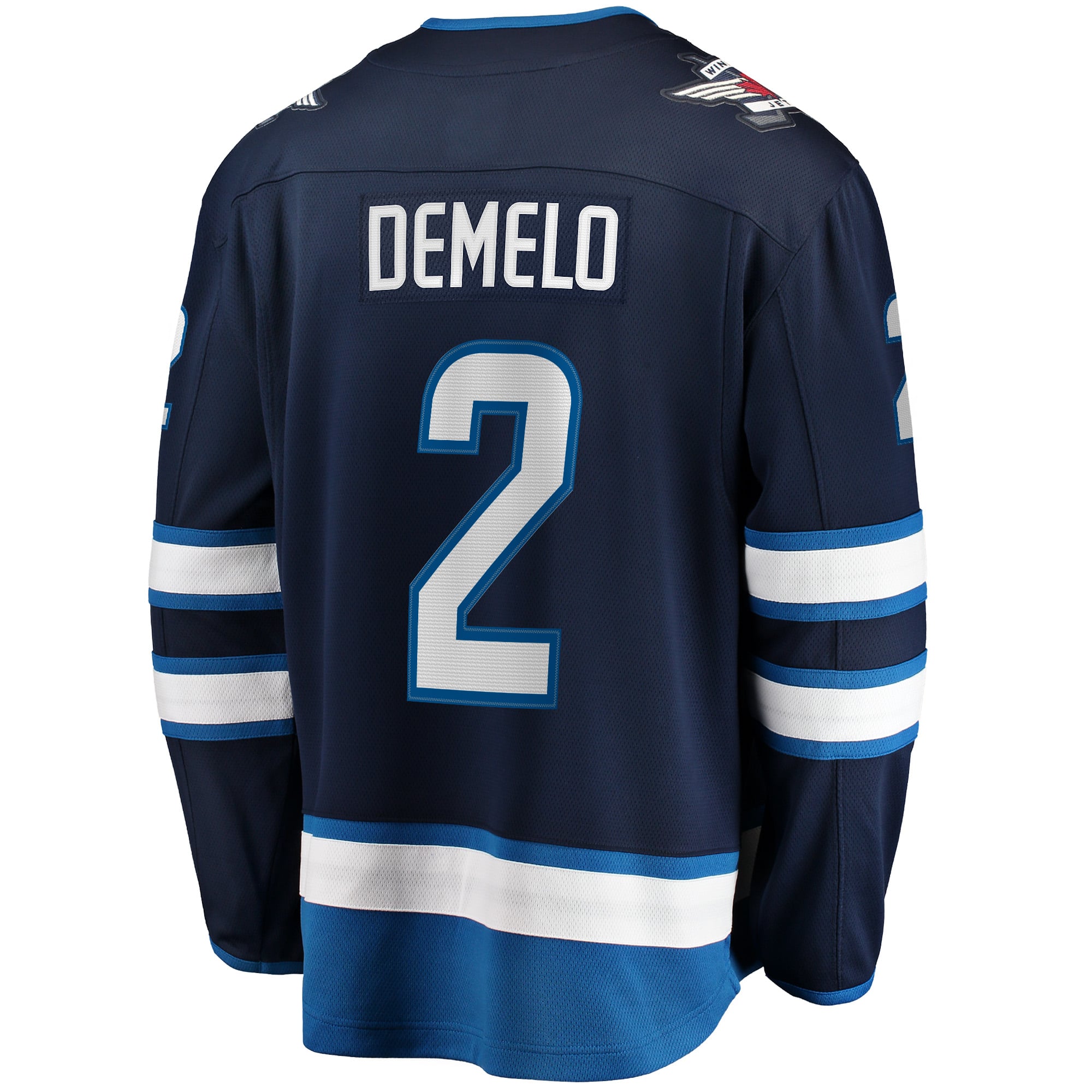 Dylan DeMelo Winnipeg Jets Breakaway Player Jersey - Navy - Image 4