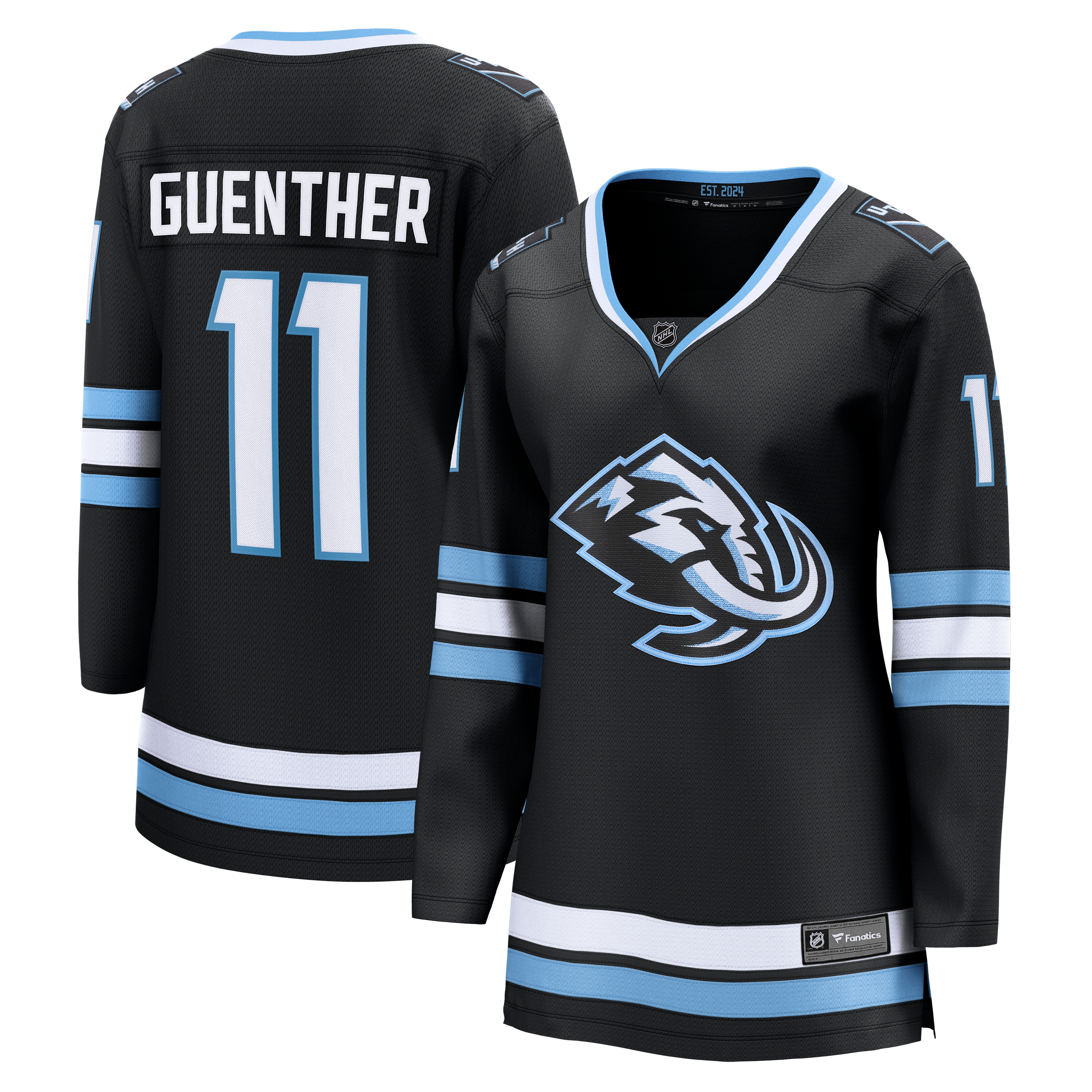 Dylan Guenther Utah Mammoth Women's Home Breakaway Player Jersey - Black