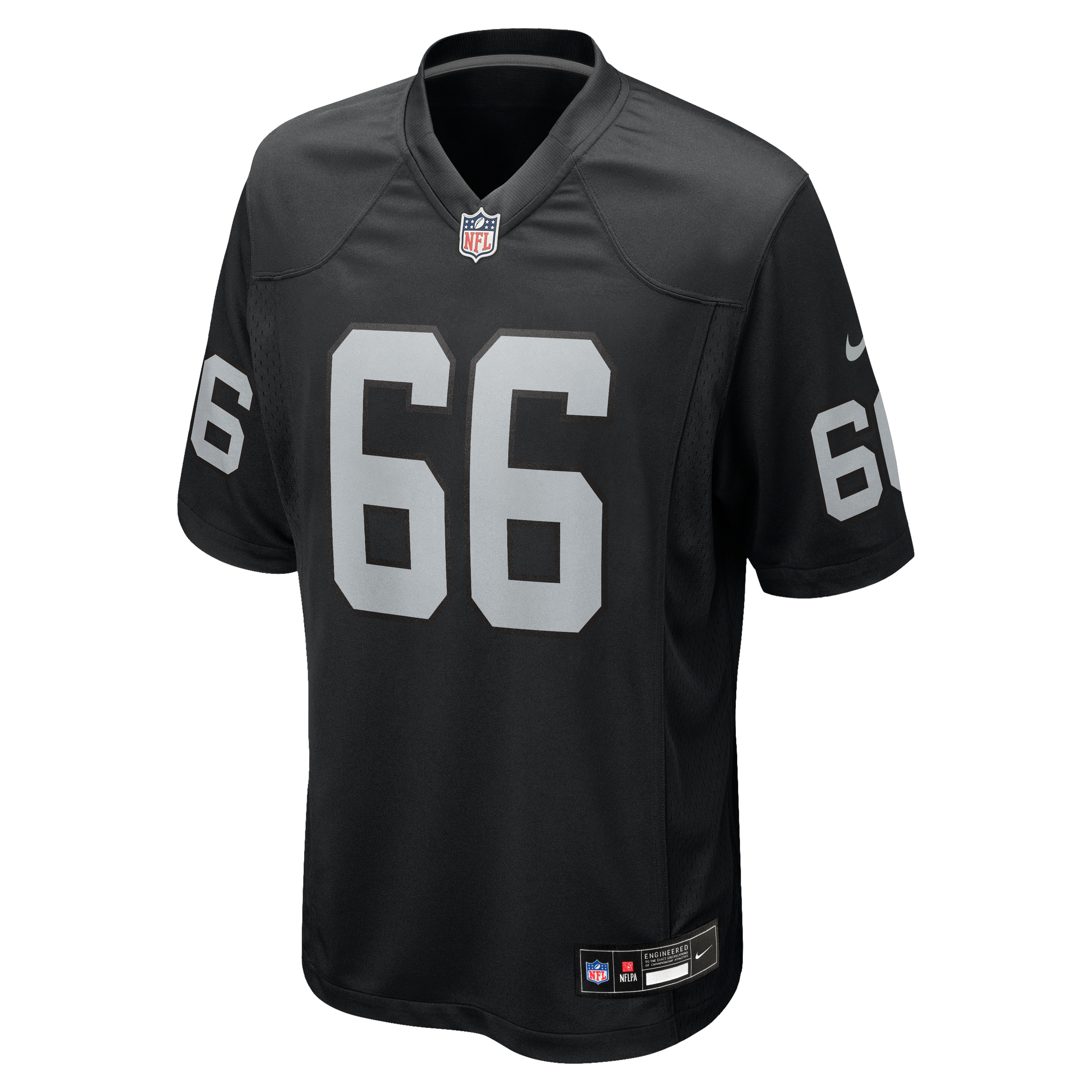 Dylan Parham Las Vegas Raiders Game Player Jersey - Black - Image 3