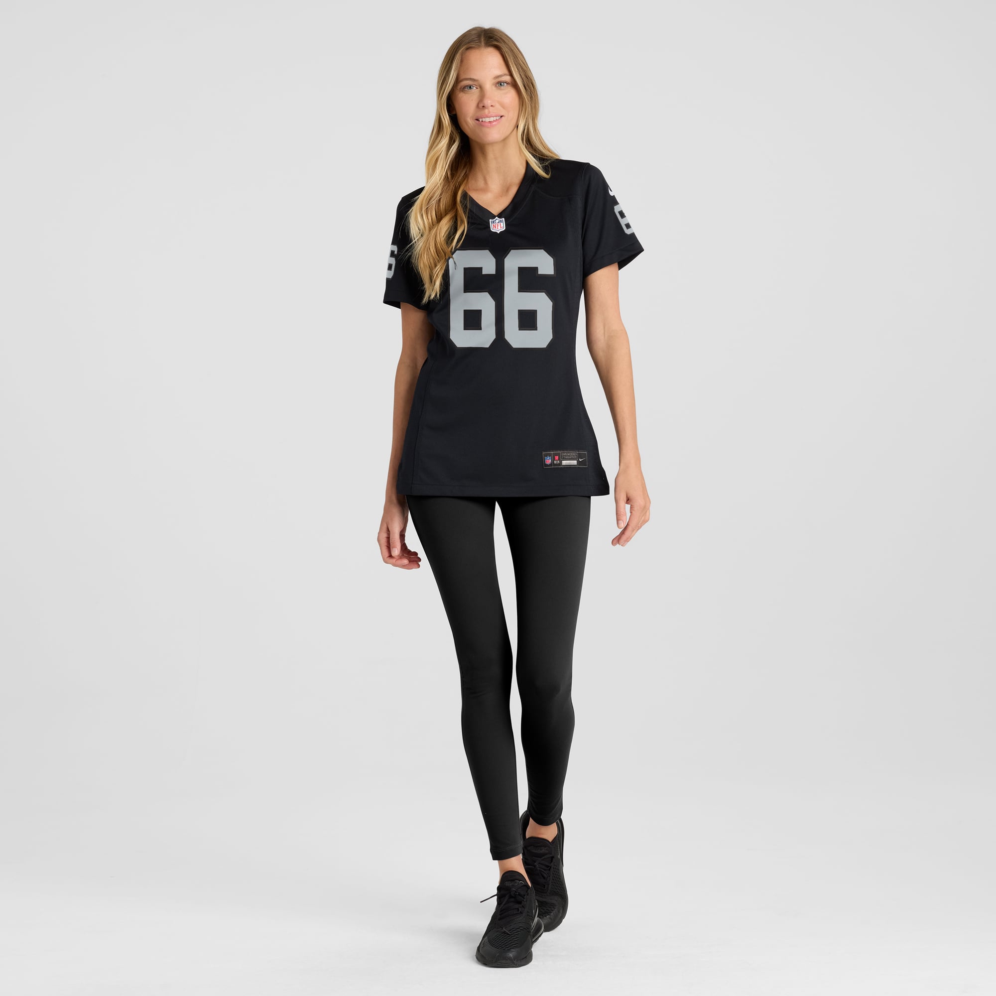 Dylan Parham Las Vegas Raiders Women's Game Player Jersey - Black - Image 5