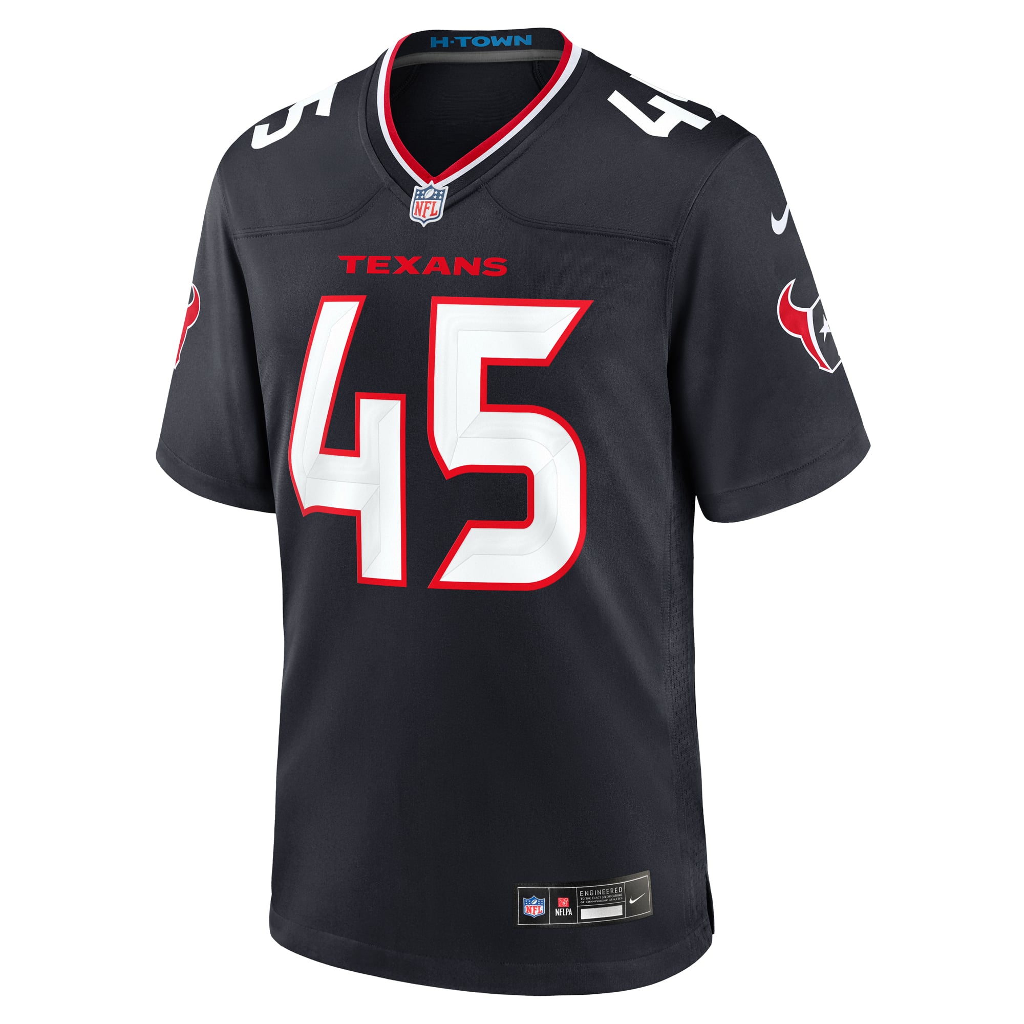 E.J. Speed Houston Texans Team Game Jersey - Navy - Image 3
