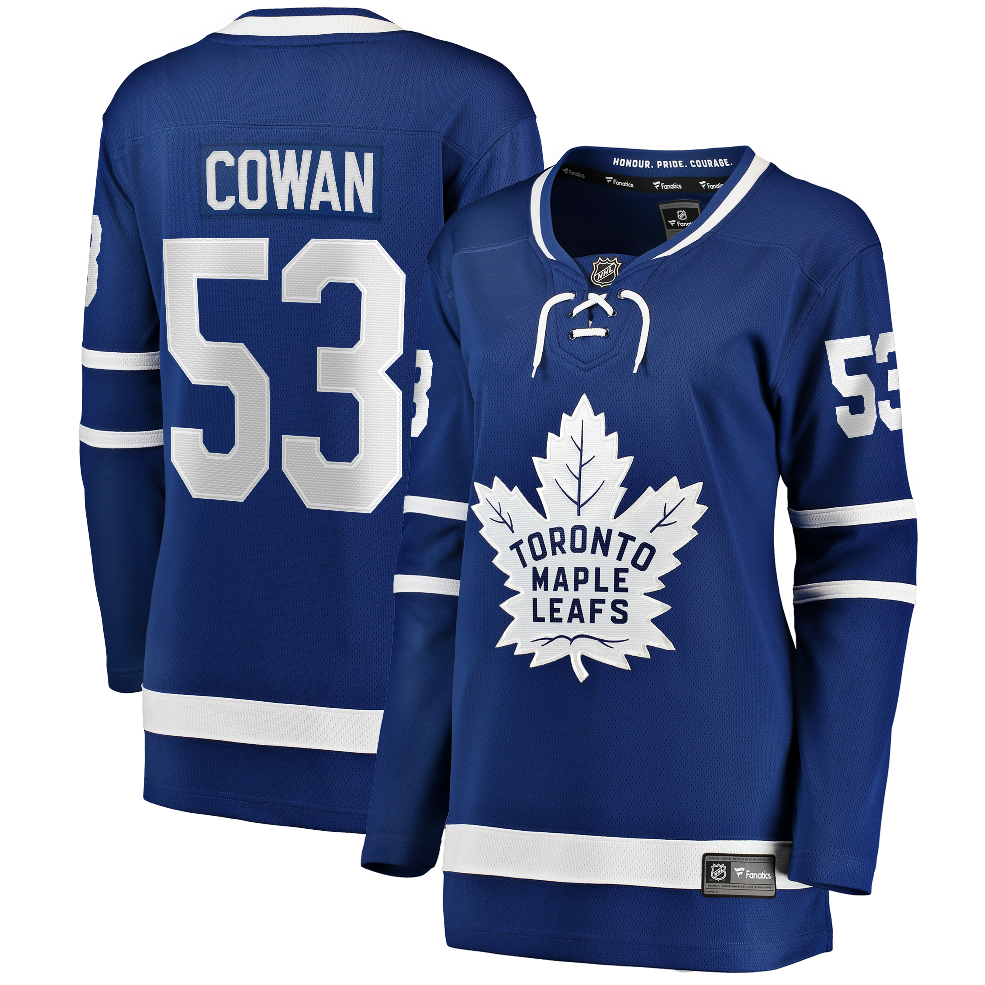 Easton Cowan Toronto Maple Leafs Indiana Women's Home Breakaway Jersey - Blue - Image 2