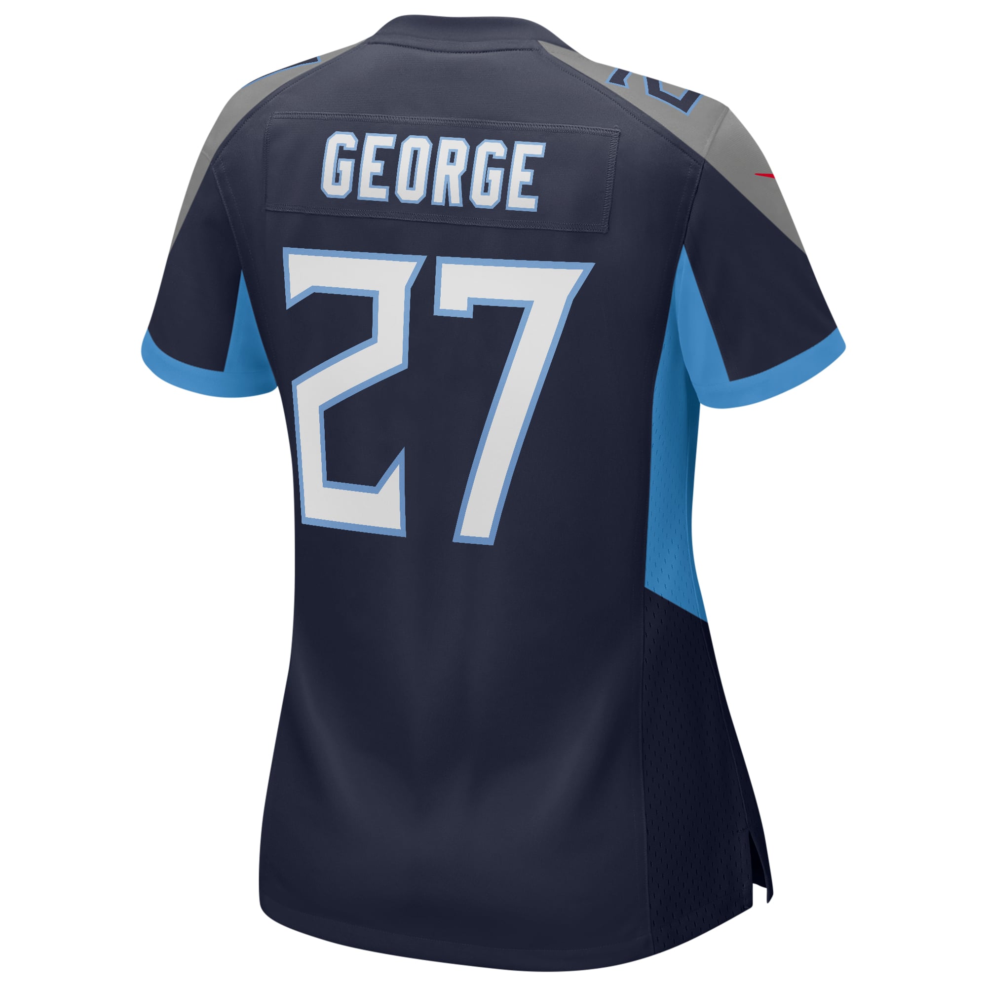 Eddie George Tennessee Titans Women's Game Retired Player Jersey - Navy - Image 4