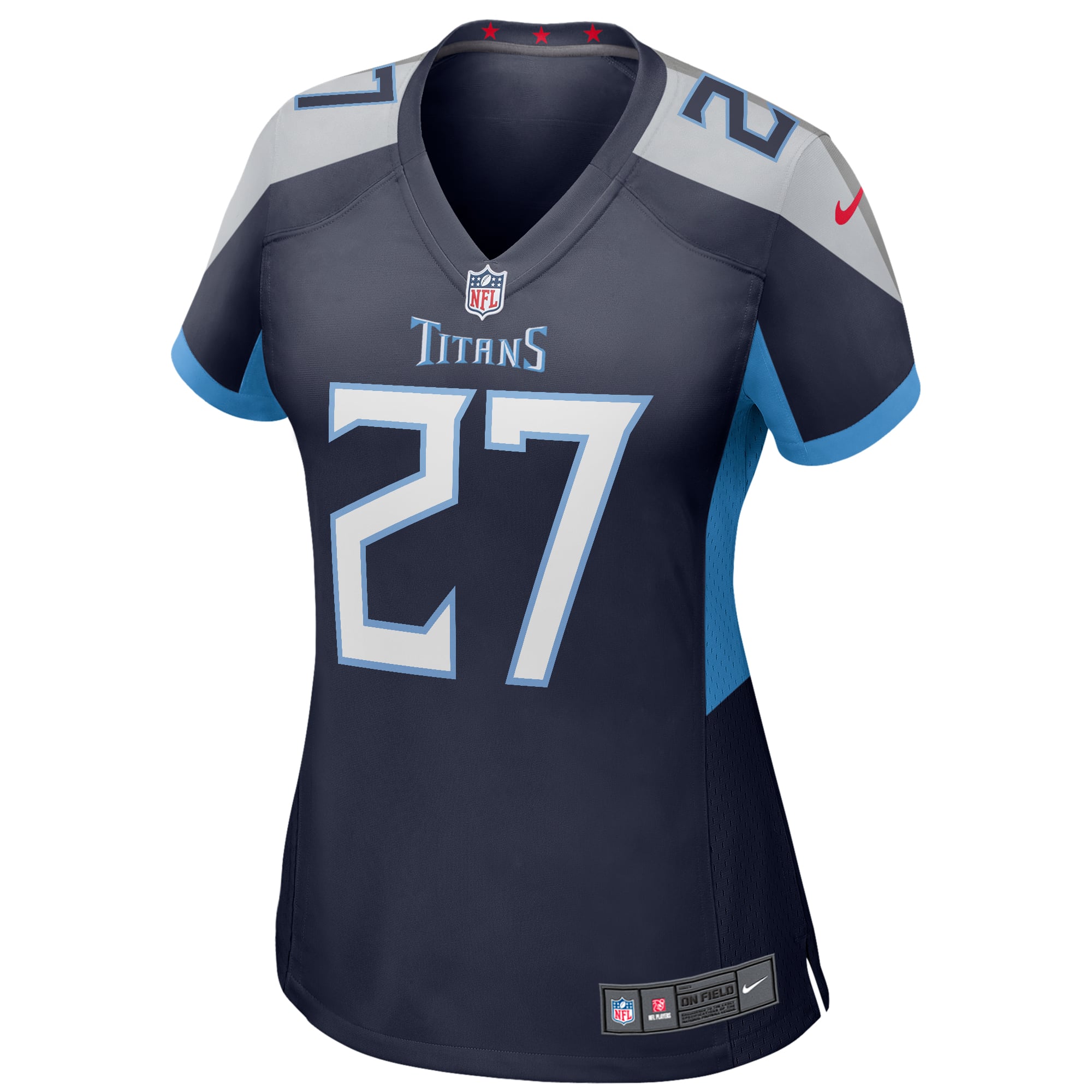 Eddie George Tennessee Titans Women's Game Retired Player Jersey - Navy - Image 3