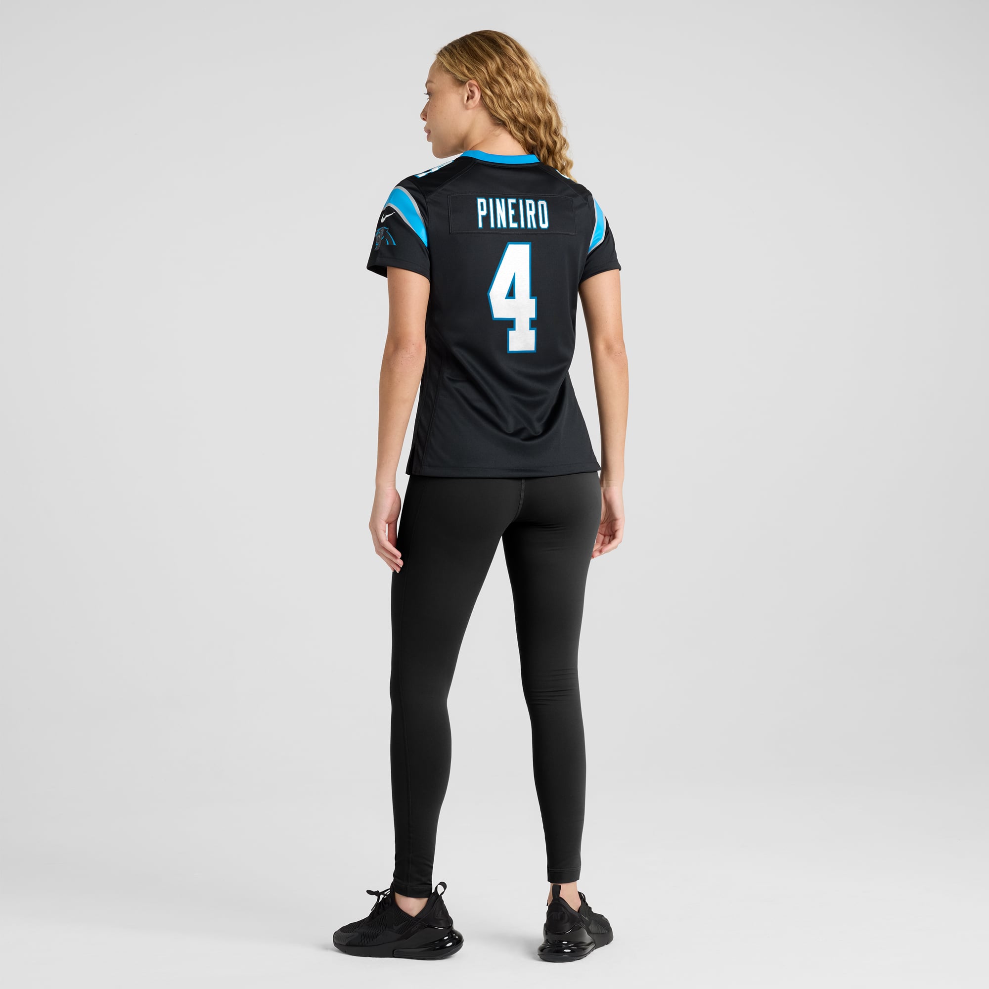 Eddy Pineiro Carolina Panthers Women's Team Game Jersey - Black - Image 6