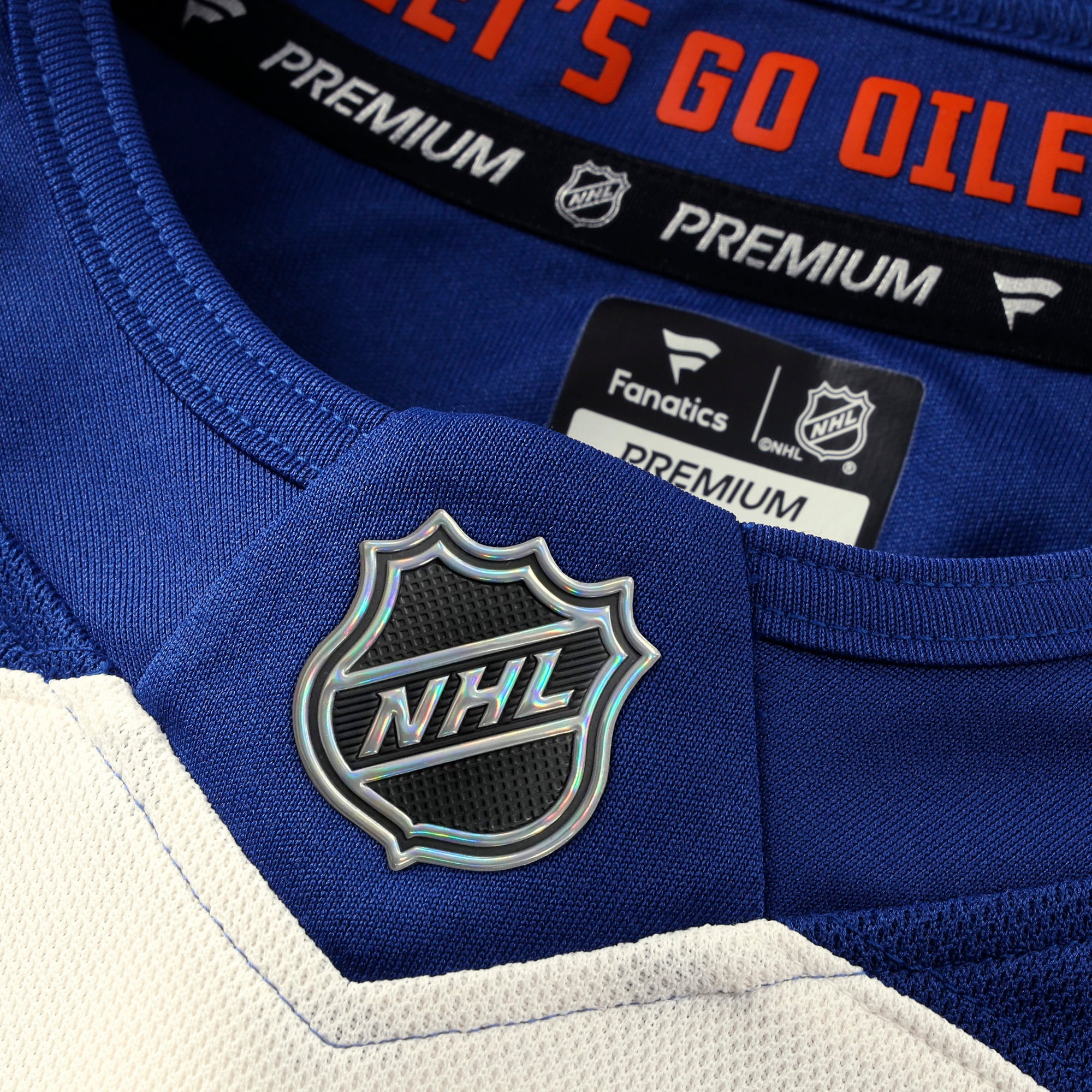 Edmonton Oilers Alternate Premium Custom Jersey - Light Beige - Image 5