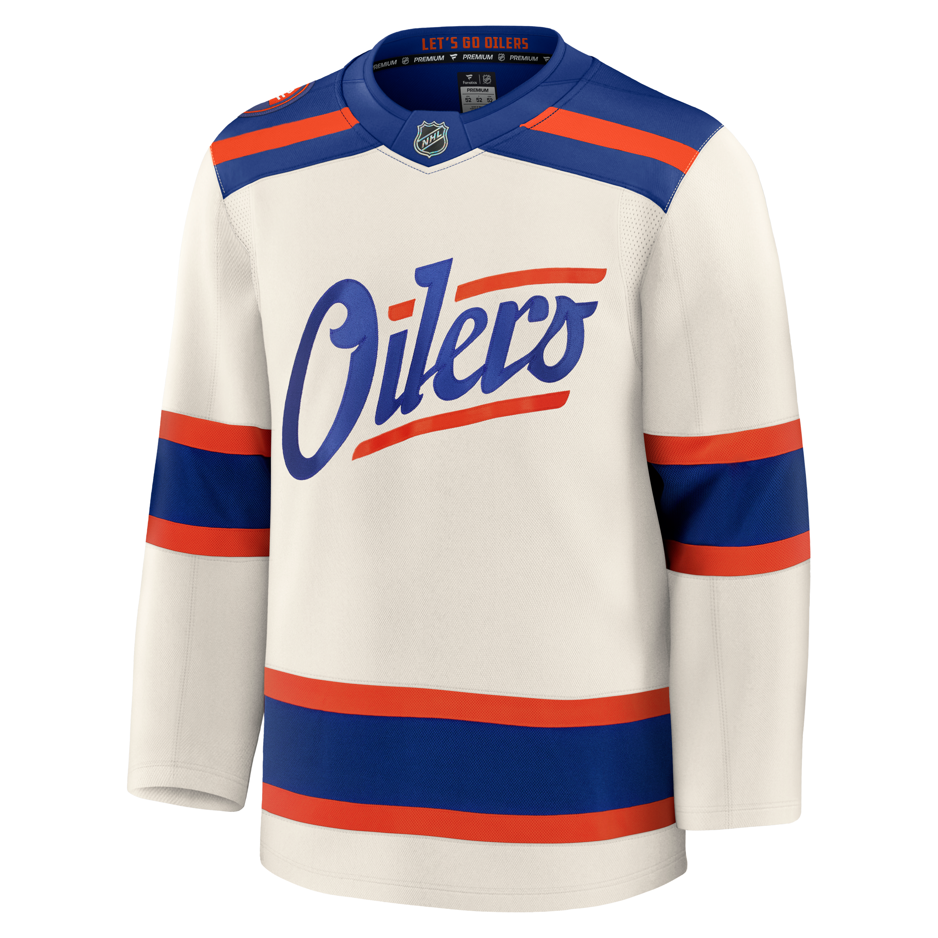 Edmonton Oilers Alternate Premium Jersey - Light Beige - Image 3