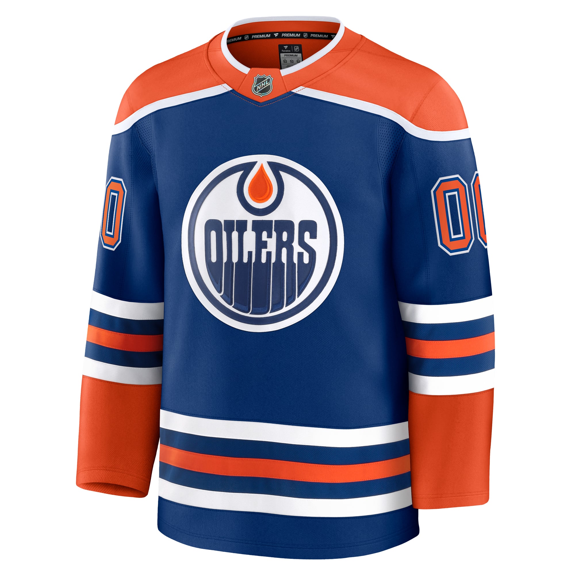 Edmonton Oilers Away Premium Custom Jersey - Royal - Image 3