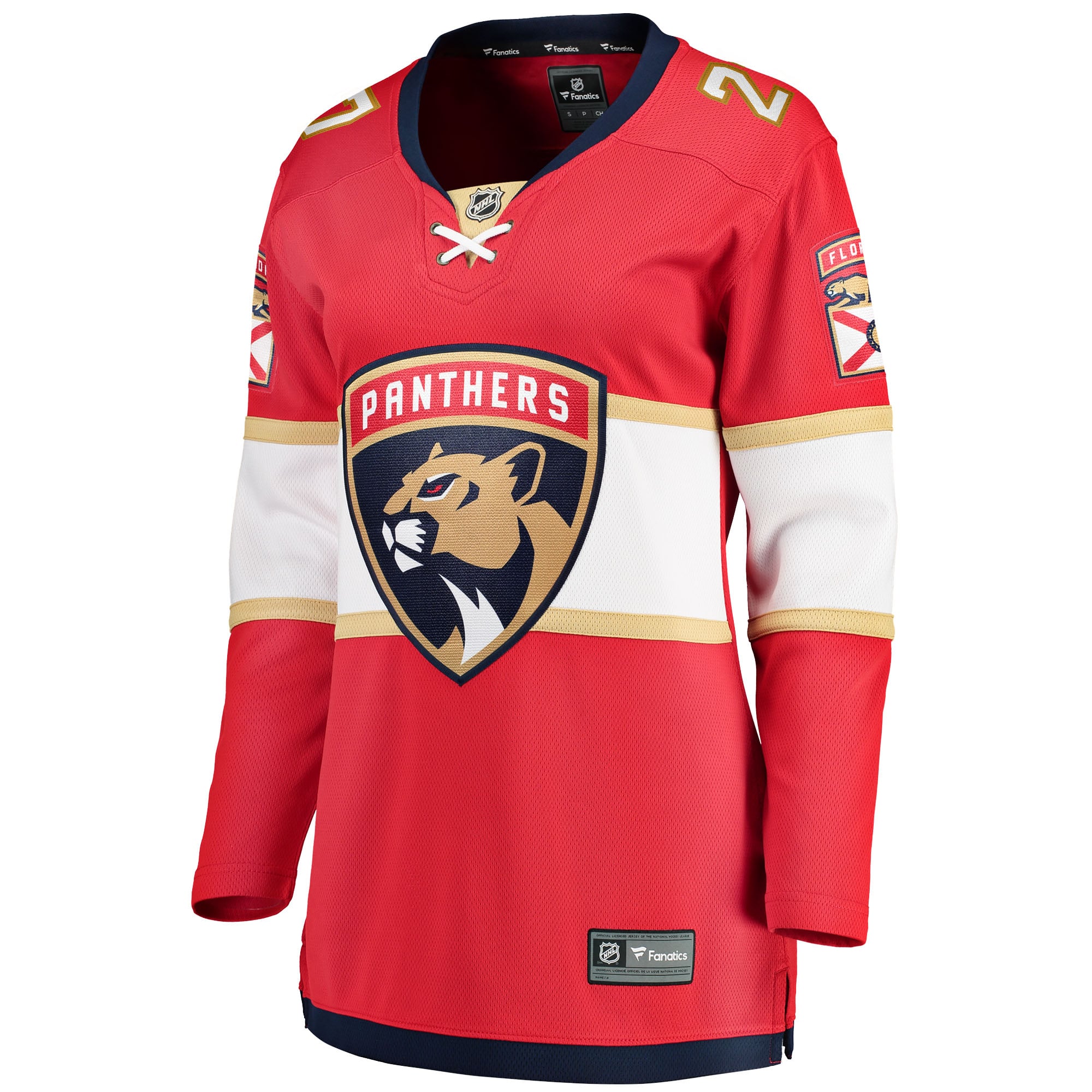 Eetu Luostarinen Florida Panthers Women's Home Breakaway Player Jersey - Red - Image 3