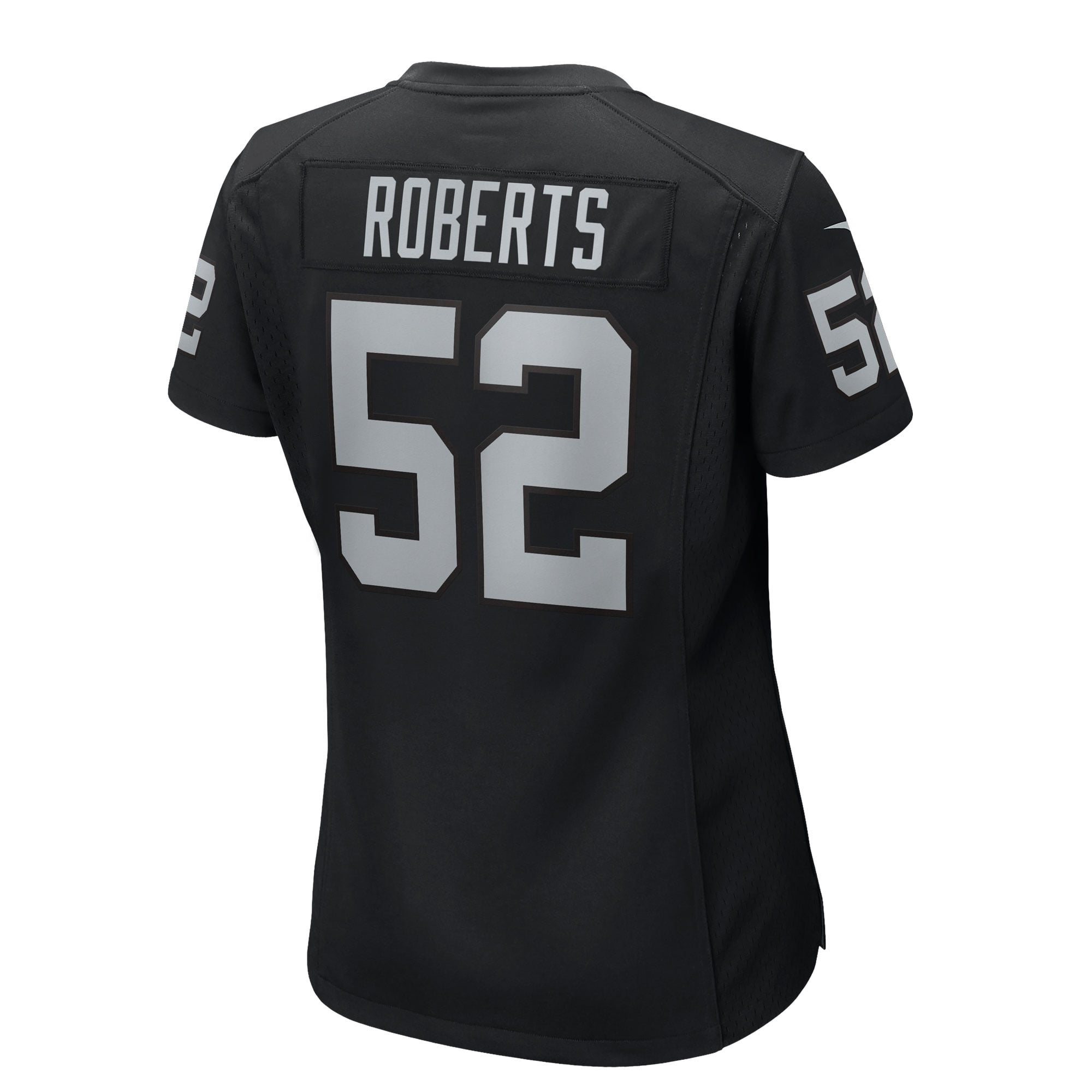 Elandon Roberts Las Vegas Raiders Women's Team Game Jersey - Black - Image 4