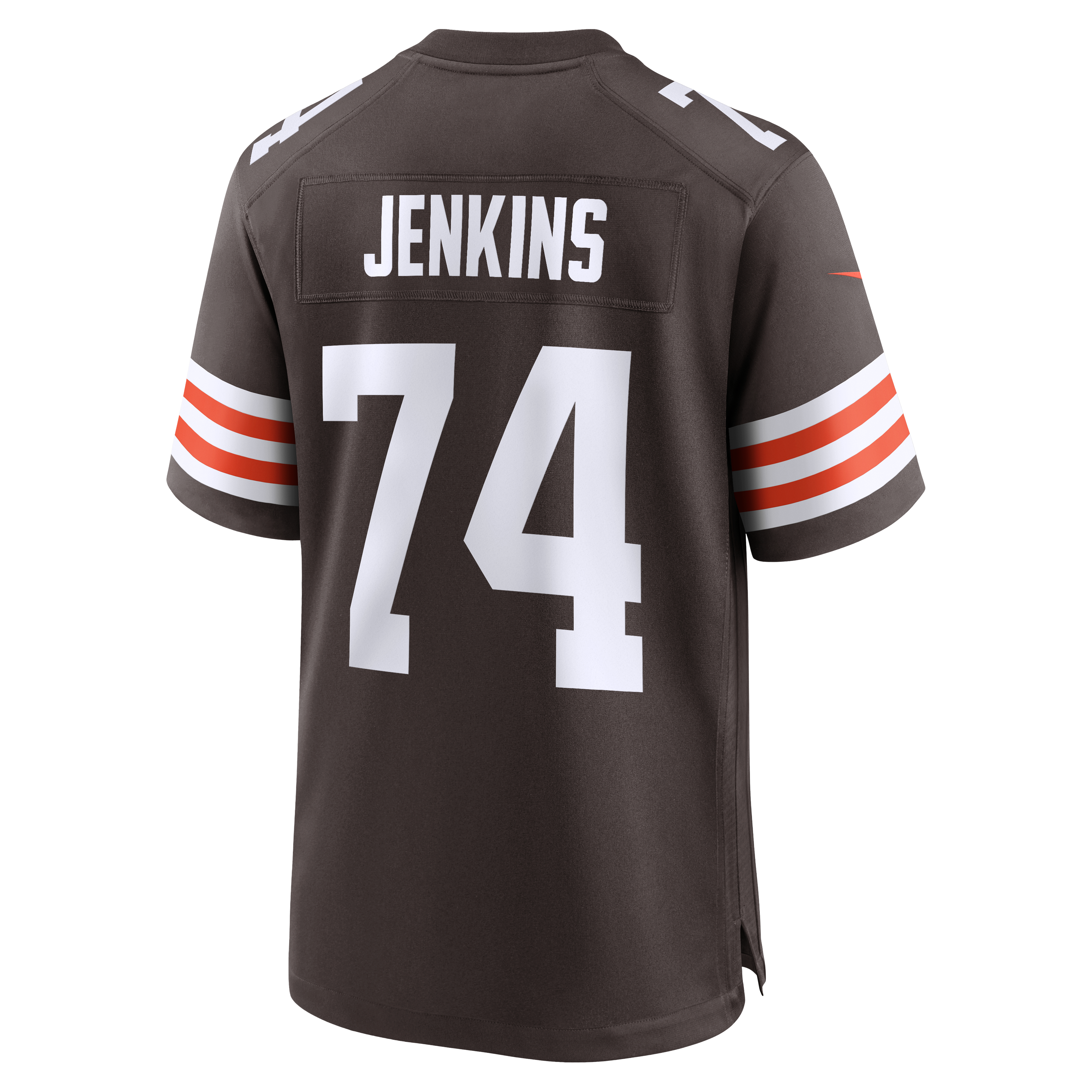 Elgton Jenkins Cleveland Browns Team Game Jersey - Brown - Image 4
