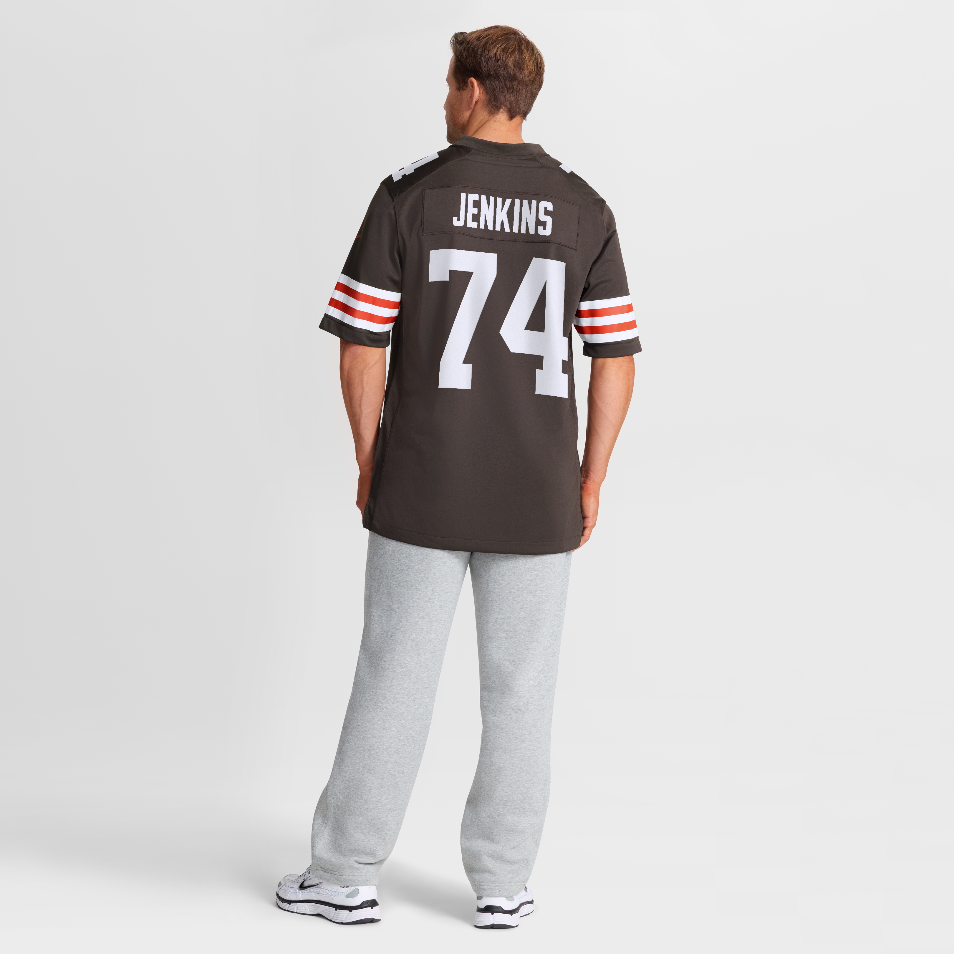 Elgton Jenkins Cleveland Browns Team Game Jersey - Brown - Image 6
