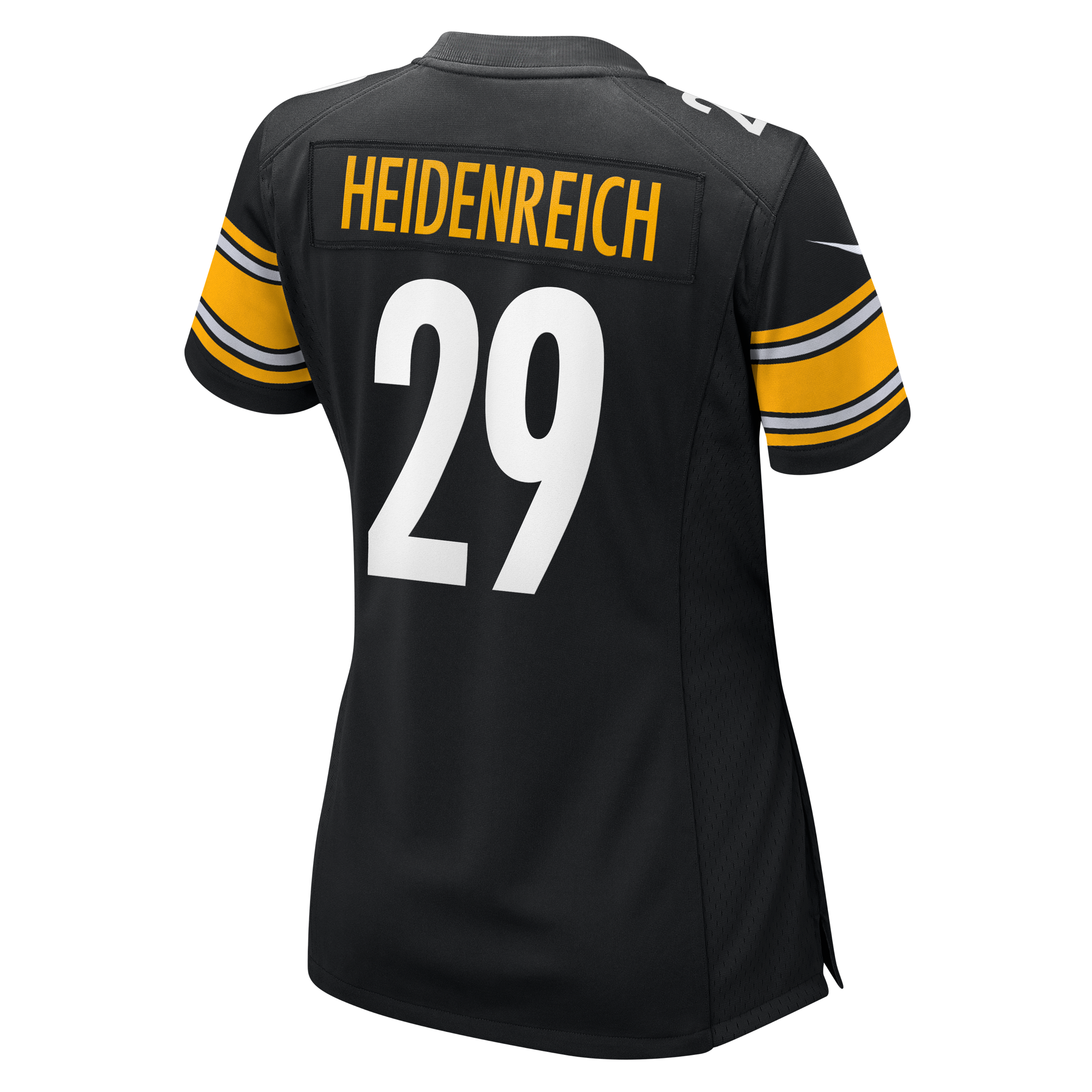 Eli Heidenreich Pittsburgh Steelers Women's Team Game Jersey - Black - Image 4