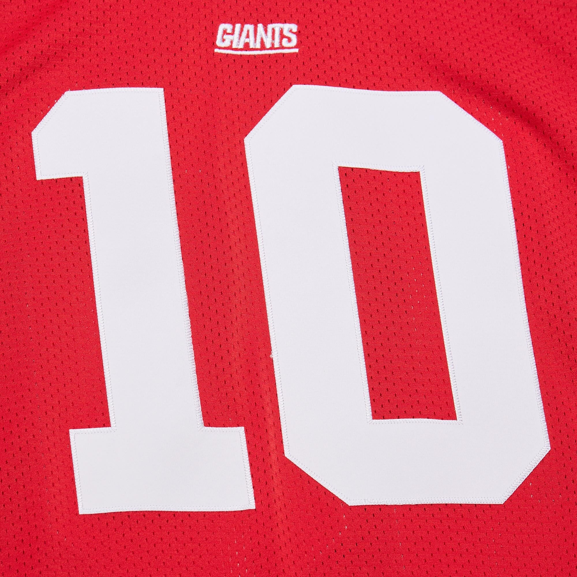 Eli Manning New York Giants 2004 Throwback Retired Player Jersey - Red - Image 7