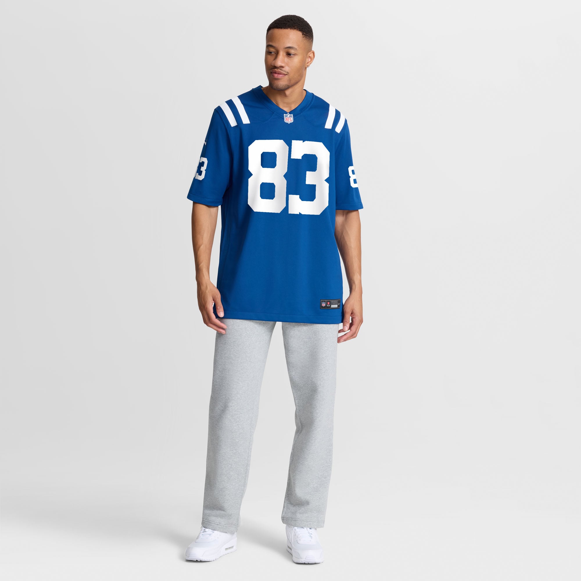 Eli Pancol Indianapolis Colts Team Game Jersey - Royal - Image 5