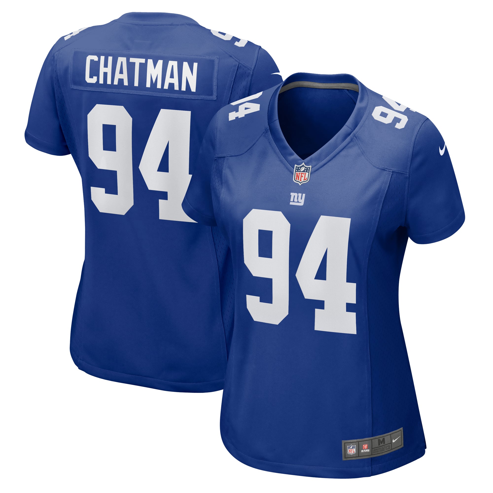 Elijah Chatman New York Giants Women's Game Jersey - Royal - Image 2
