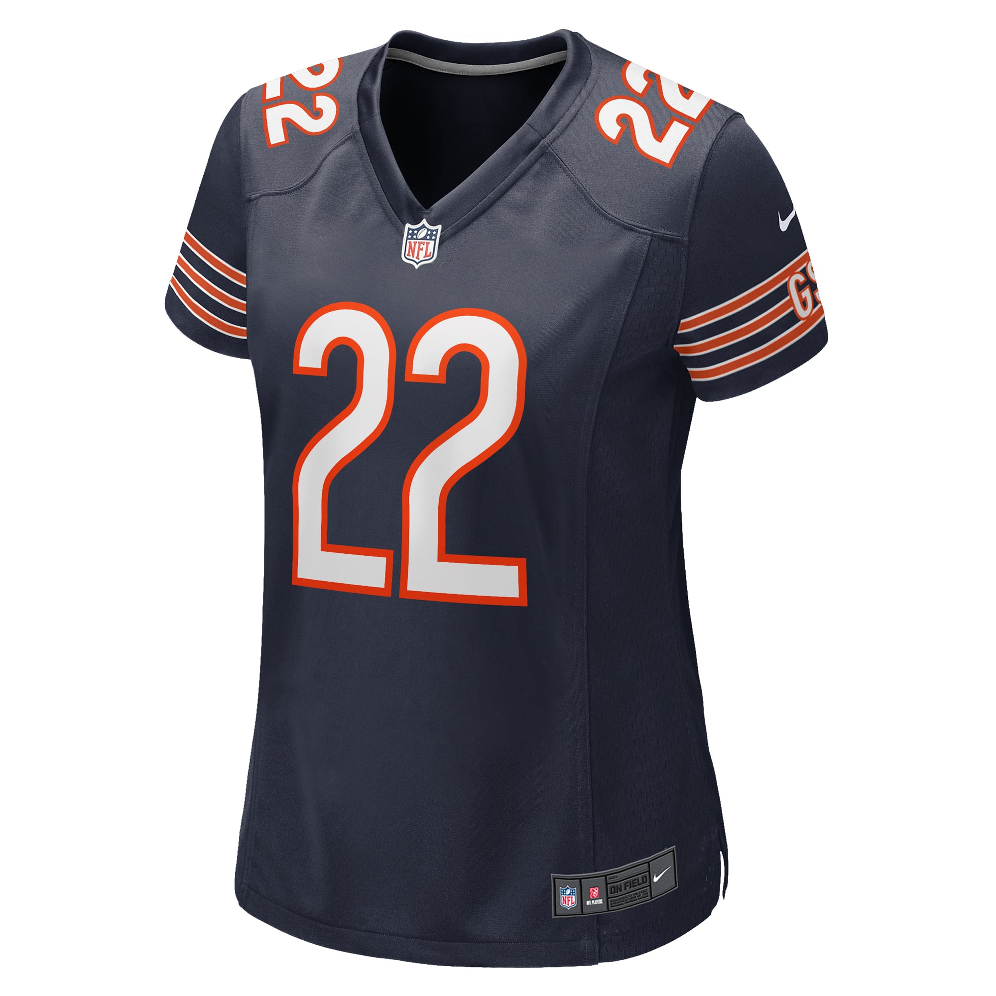 Elijah Hicks Chicago Bears Women's Team Game Jersey - Navy - Image 3
