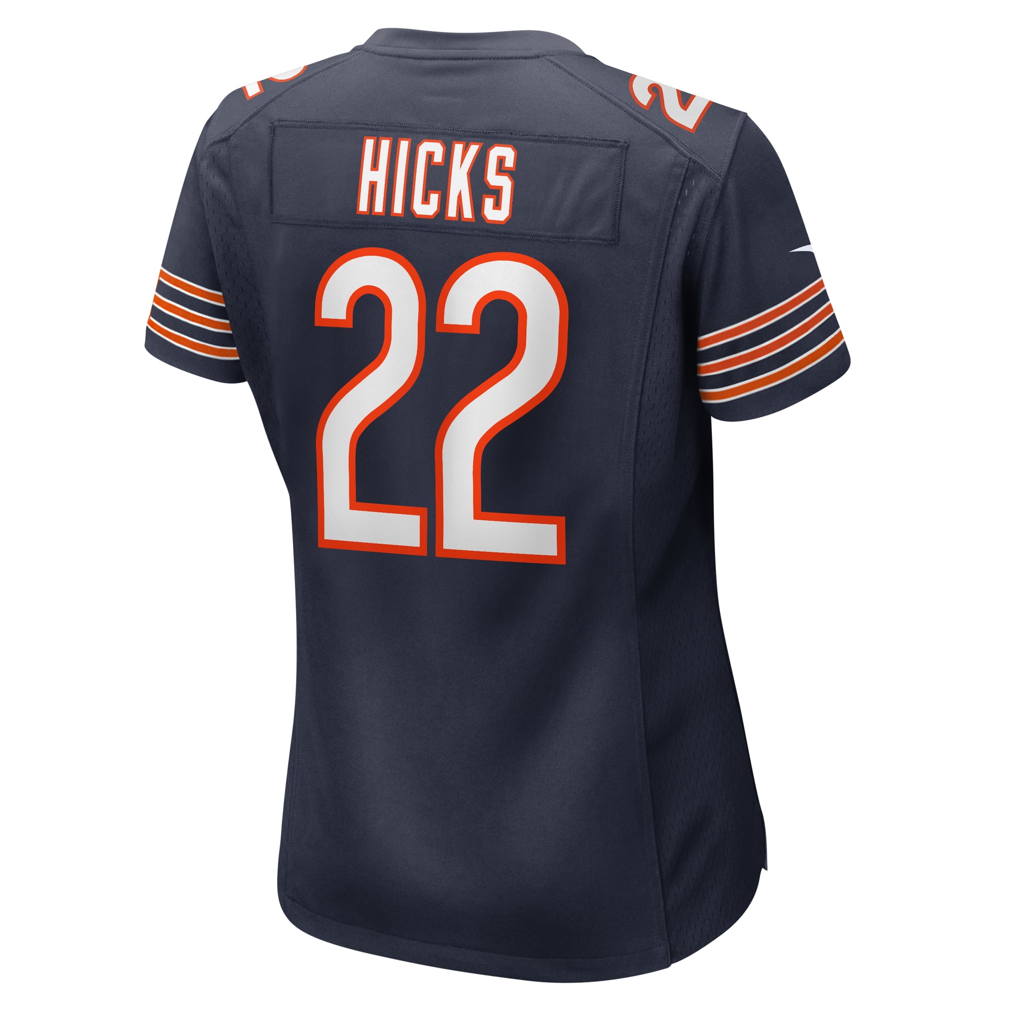 Elijah Hicks Chicago Bears Women's Team Game Jersey - Navy - Image 4