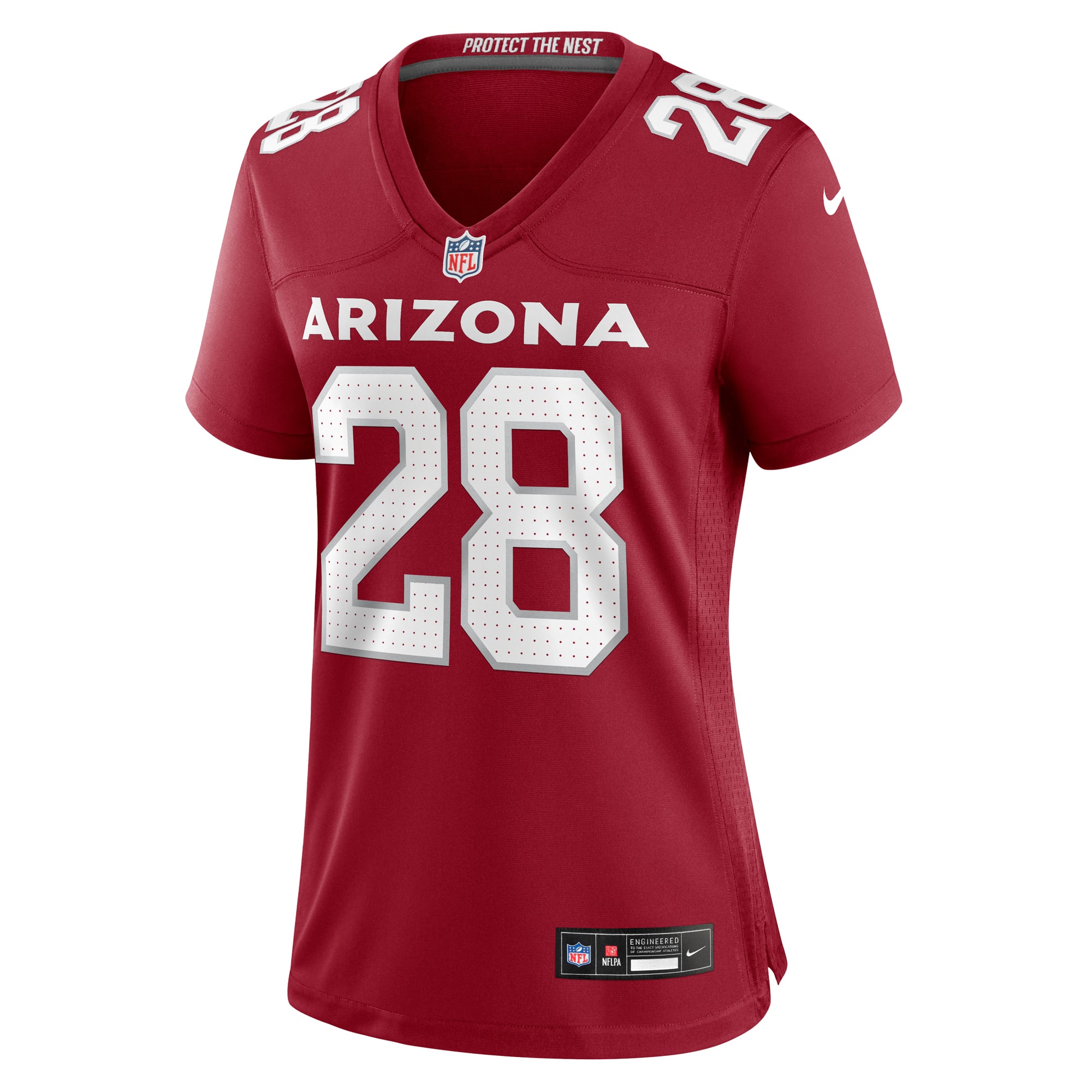 Elijah Jones Arizona Cardinals Women's Game Jersey - Cardinal - Image 3