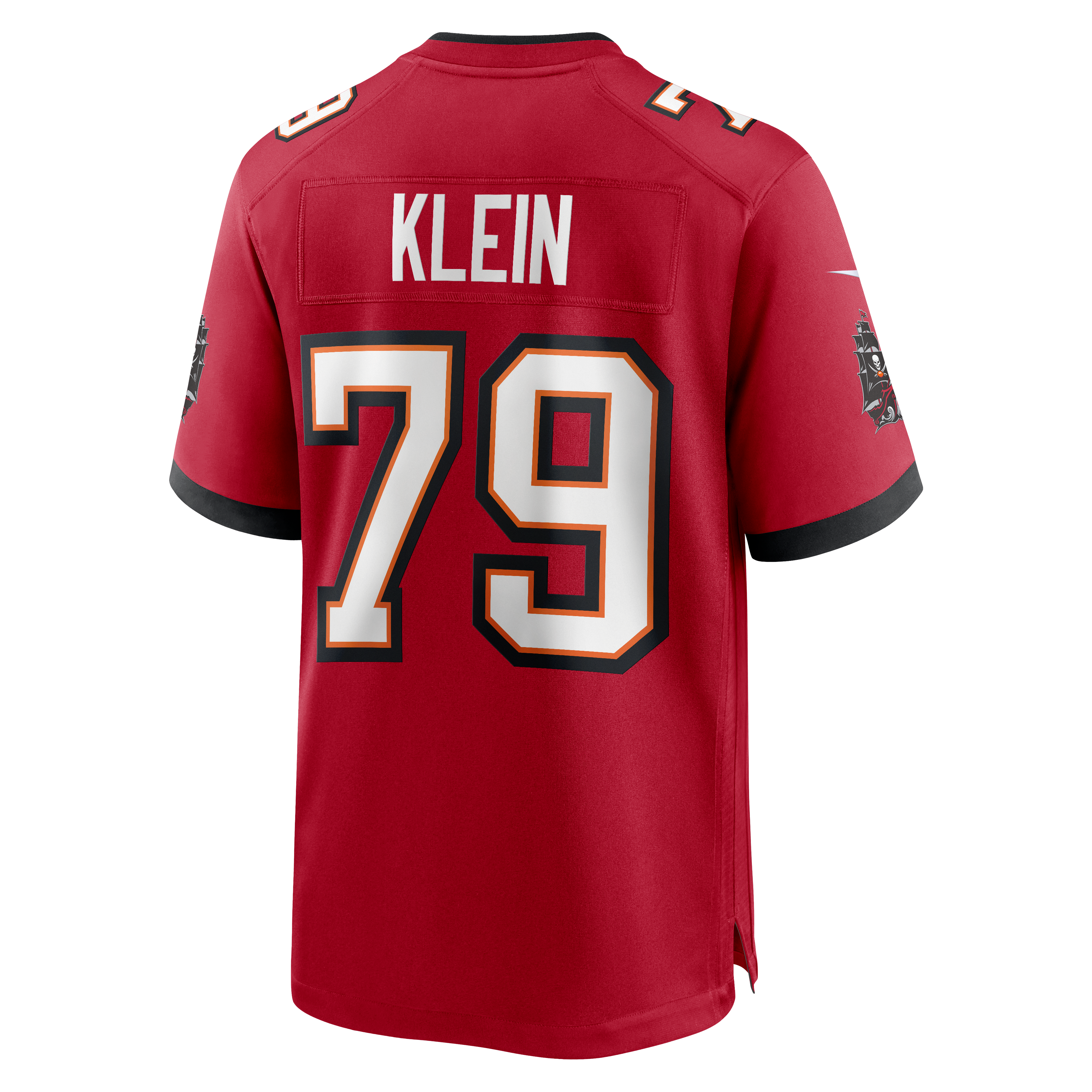 Elijah Klein Tampa Bay Buccaneers Game Jersey - Red - Image 4
