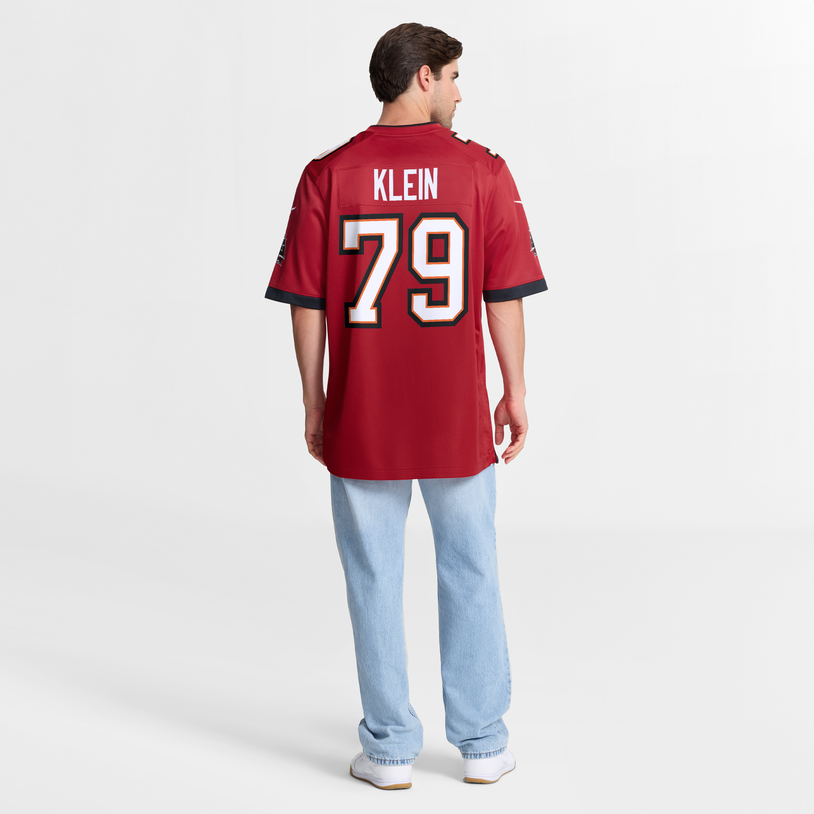 Elijah Klein Tampa Bay Buccaneers Game Jersey - Red - Image 9
