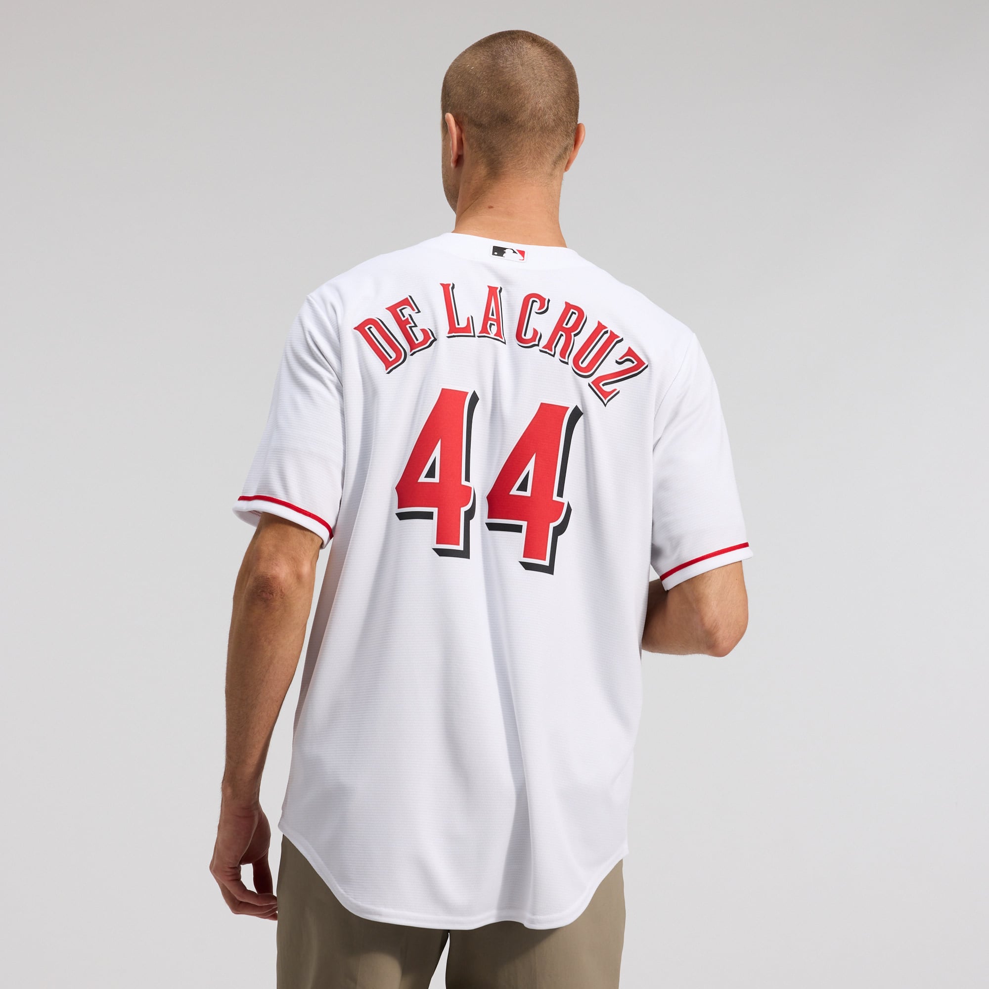Elly De La Cruz Cincinnati Reds Alternate 2 Jersey - White - Image 4