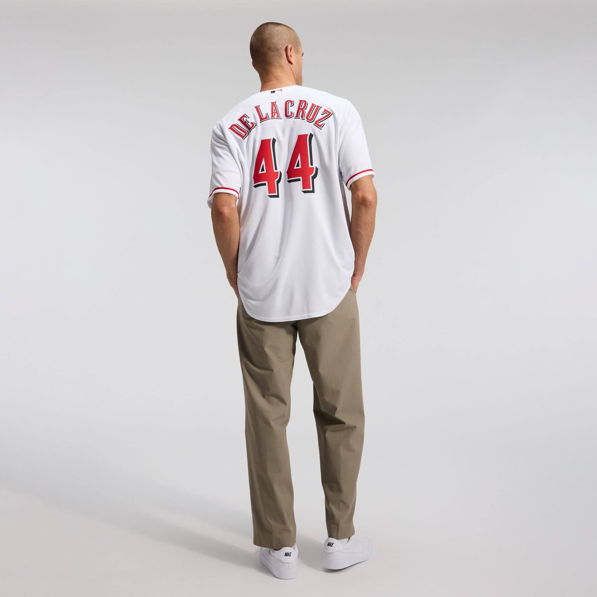 Elly De La Cruz Cincinnati Reds Alternate 2 Jersey - White - Image 6