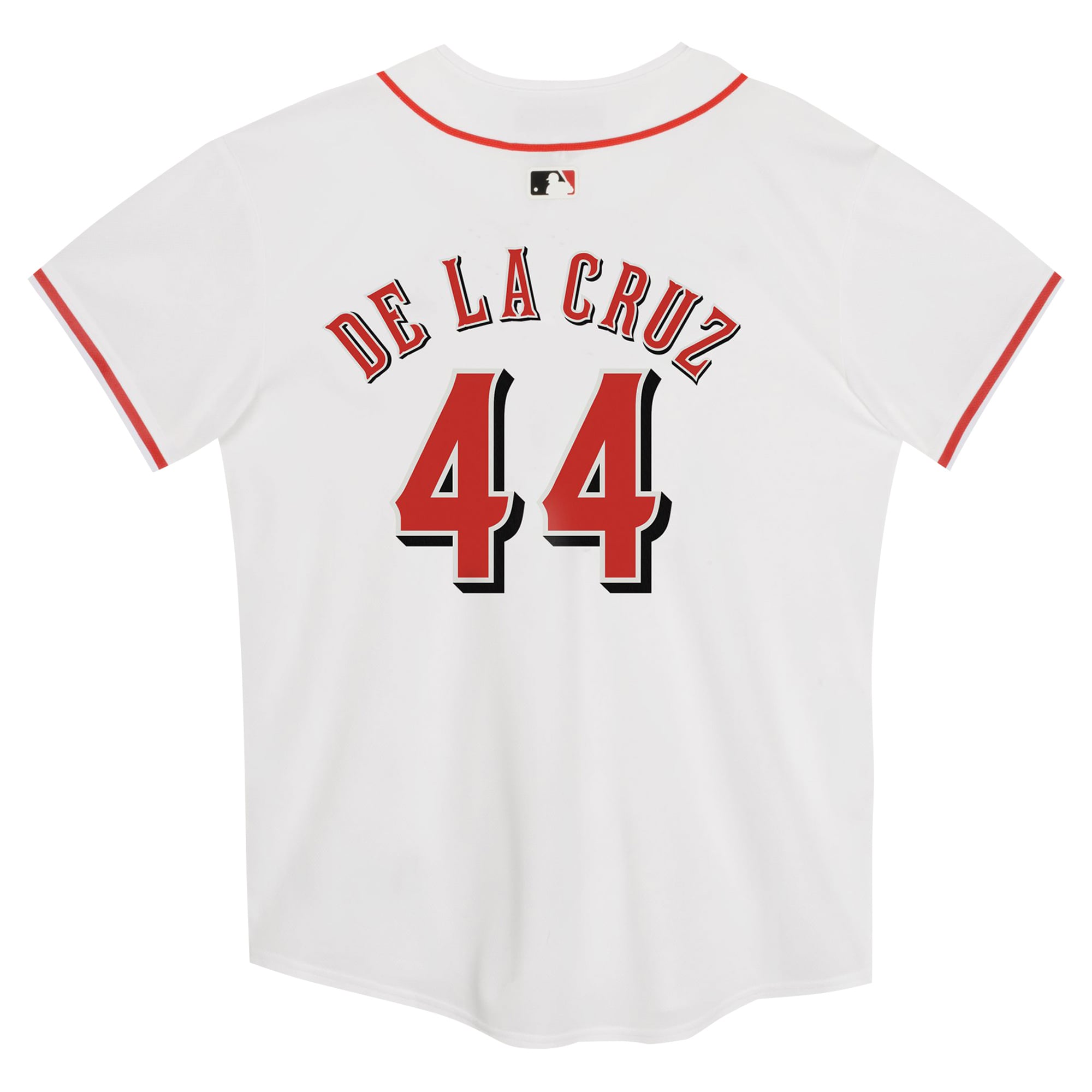 Elly De La Cruz Cincinnati Reds Preschool Home Game Jersey - White - Image 4