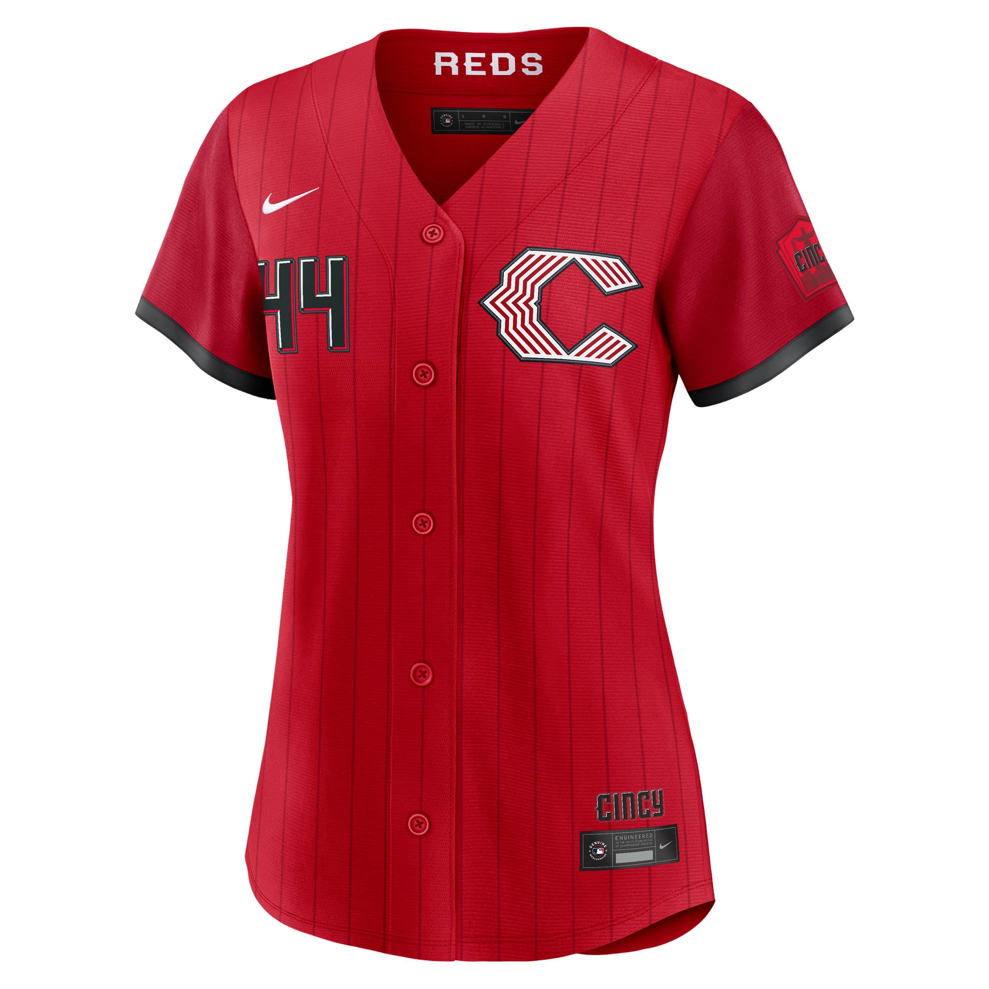 Elly De La Cruz Cincinnati Reds Women's 2026 City Connect Stadium Jersey - Red - Image 3