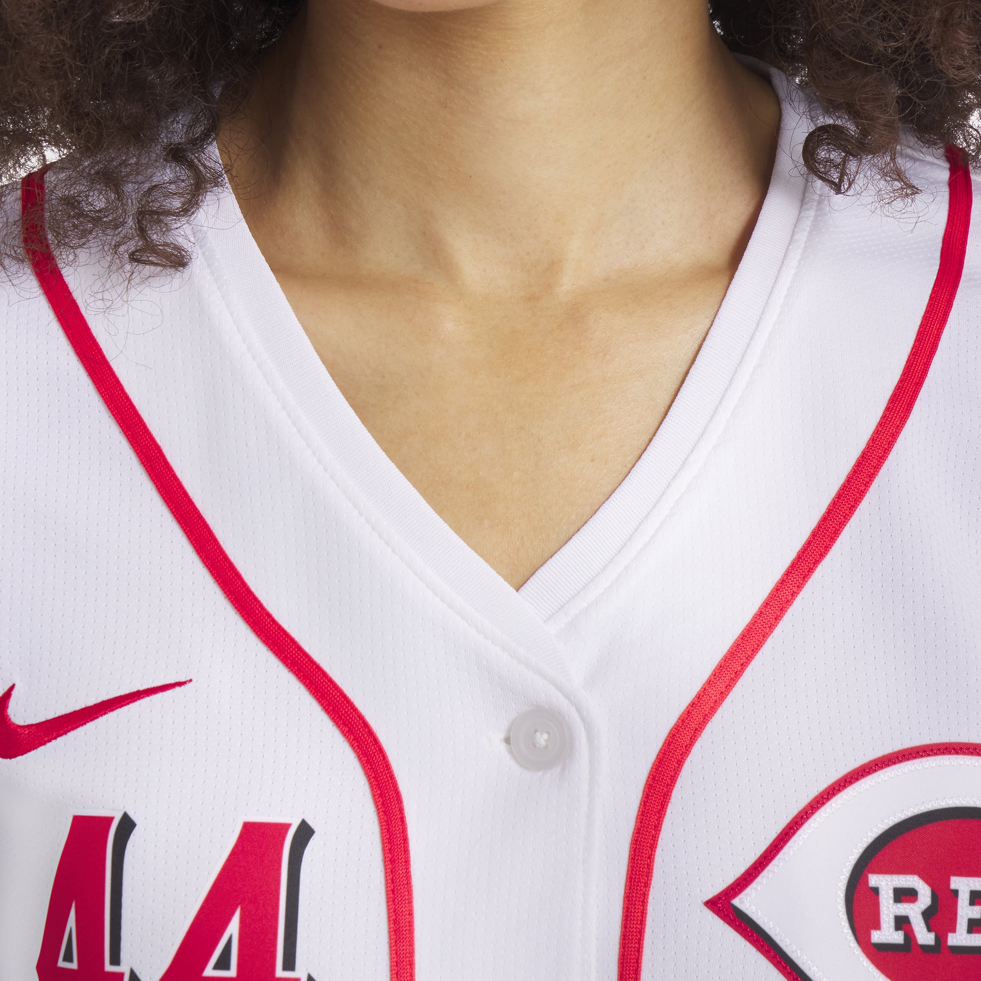 Elly De La Cruz Cincinnati Reds Women's Home Limited Player Jersey – White - Image 11