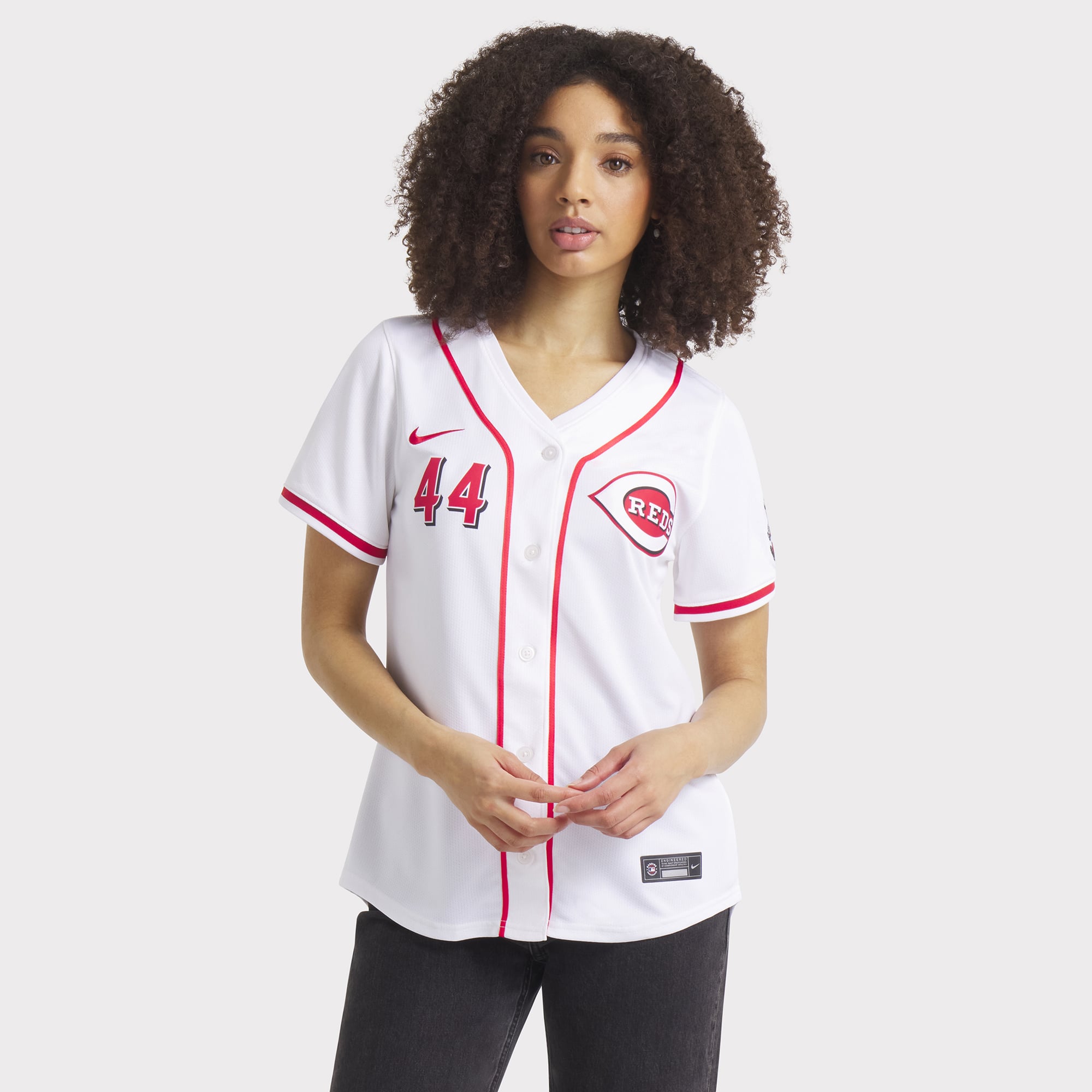 Elly De La Cruz Cincinnati Reds Women's Home Limited Player Jersey – White - Image 5