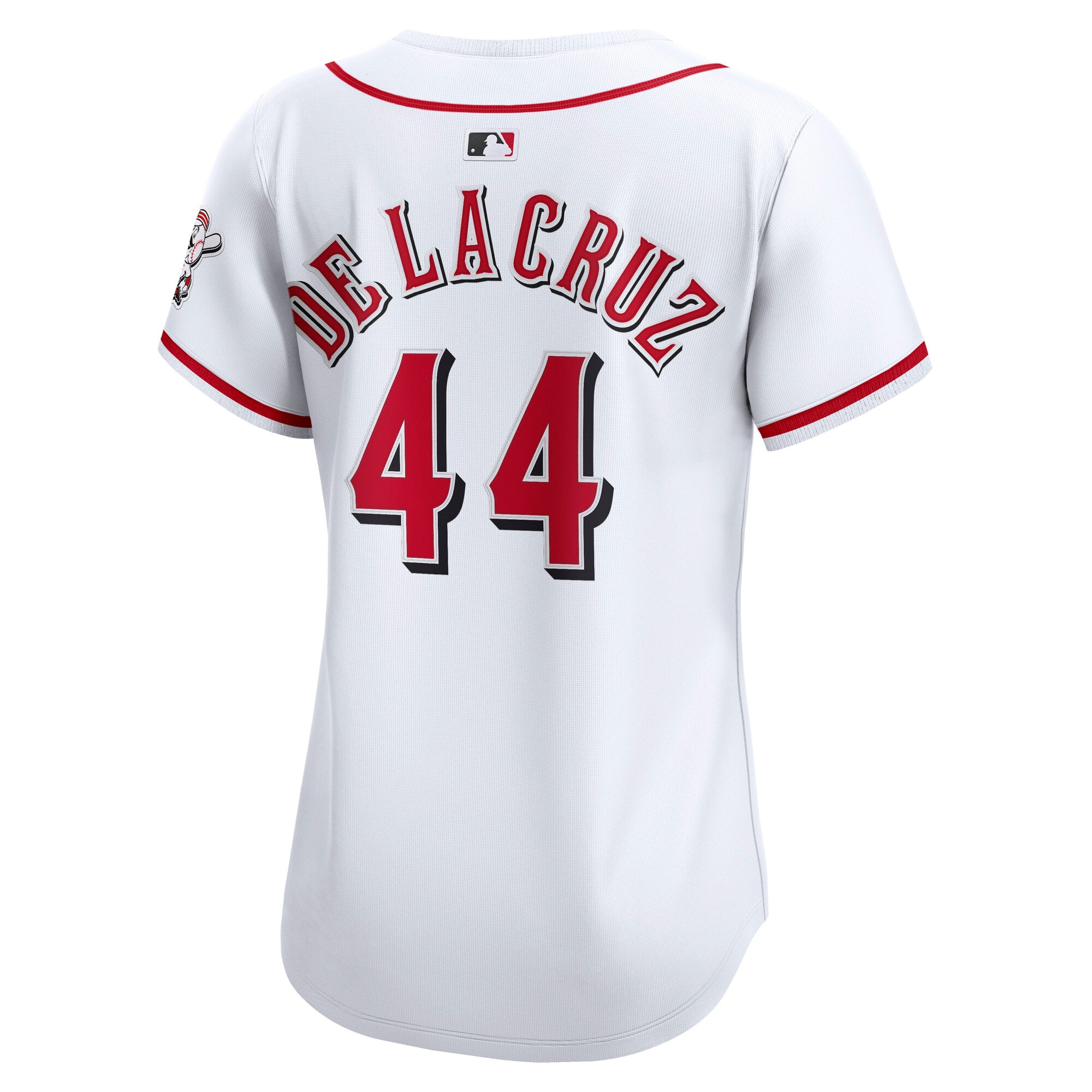 Elly De La Cruz Cincinnati Reds Women's Home Limited Player Jersey - White - Image 4