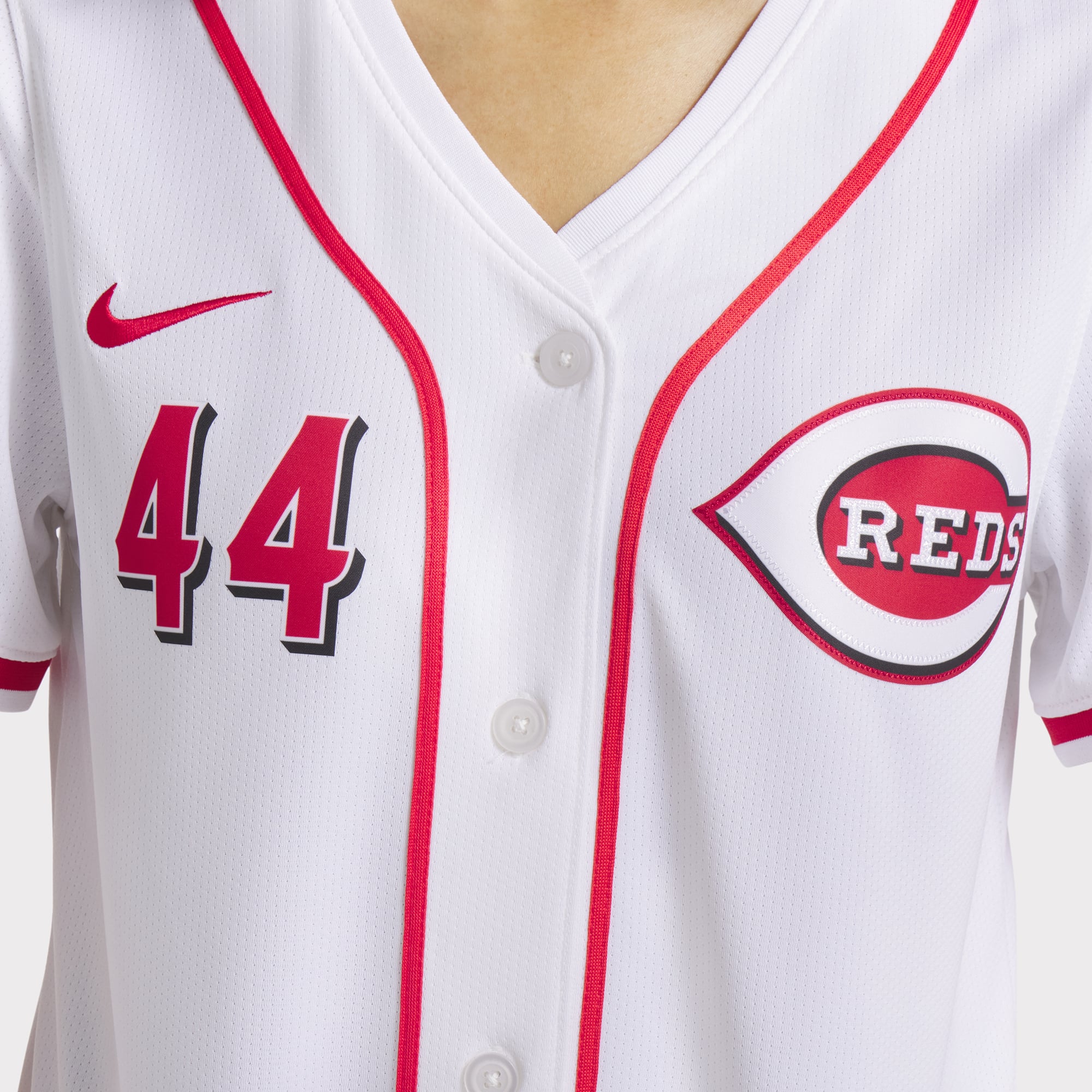 Elly De La Cruz Cincinnati Reds Women's Home Limited Player Jersey - White - Image 10