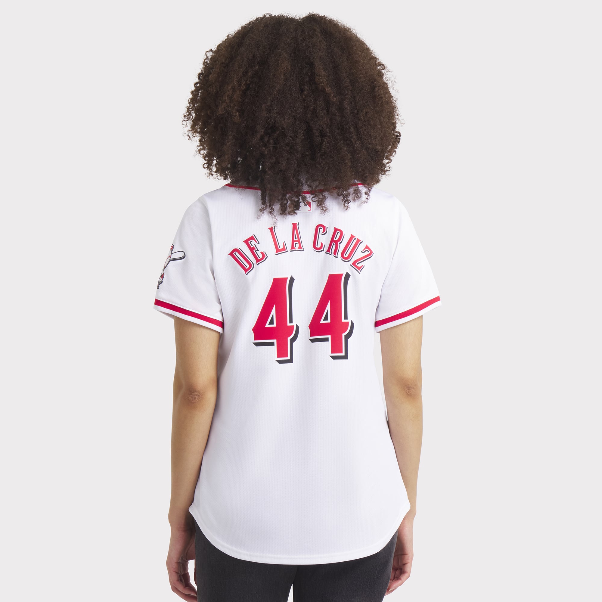 Elly De La Cruz Cincinnati Reds Women's Home Limited Player Jersey - White - Image 6