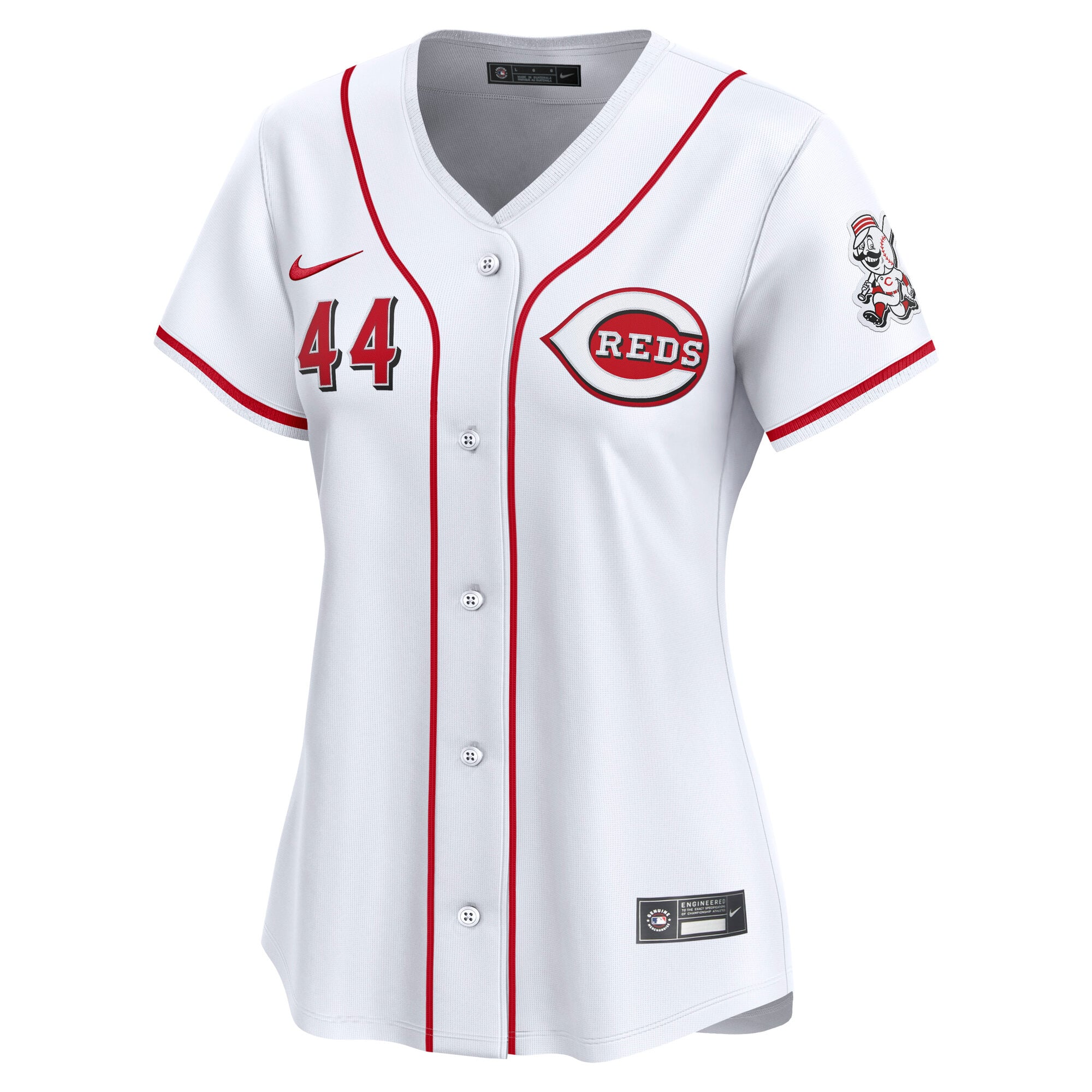 Elly De La Cruz Cincinnati Reds Women's Home Limited Player Jersey - White - Image 3