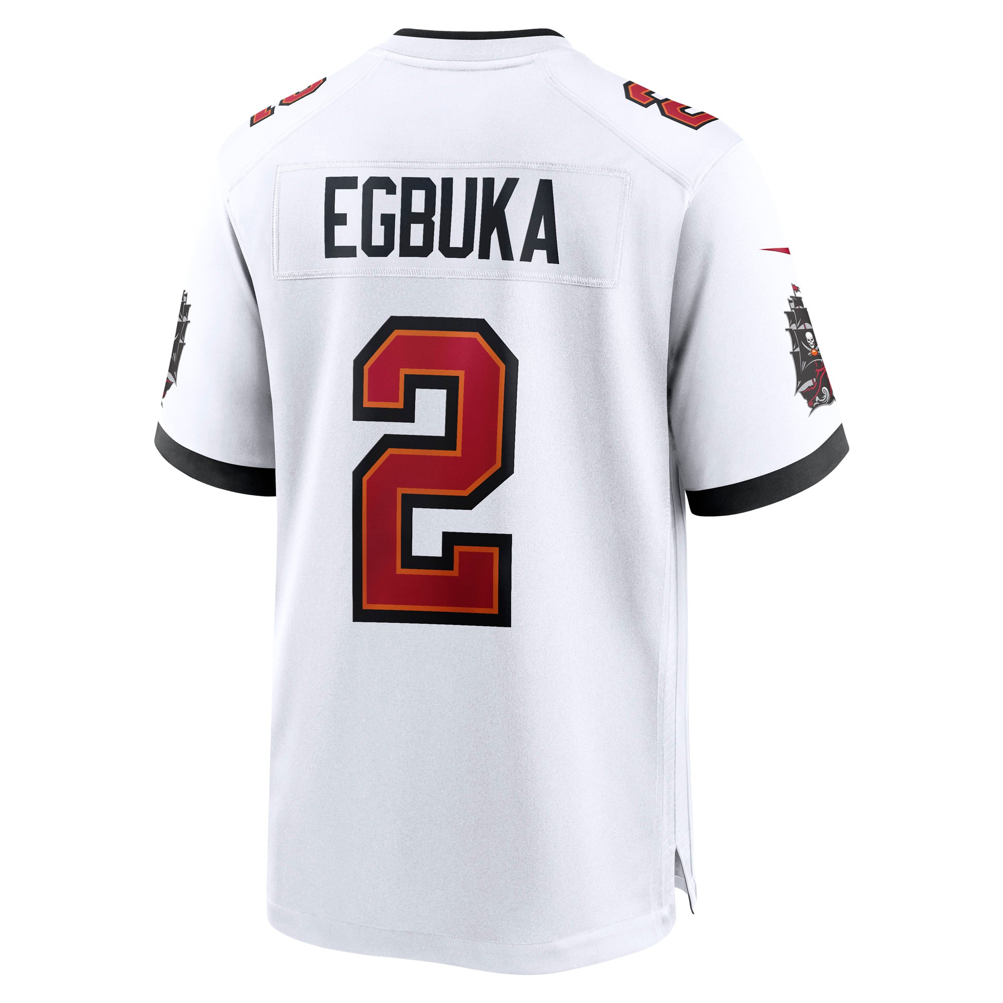 Emeka Egbuka Tampa Bay Buccaneers Game Jersey - White - White - Image 4