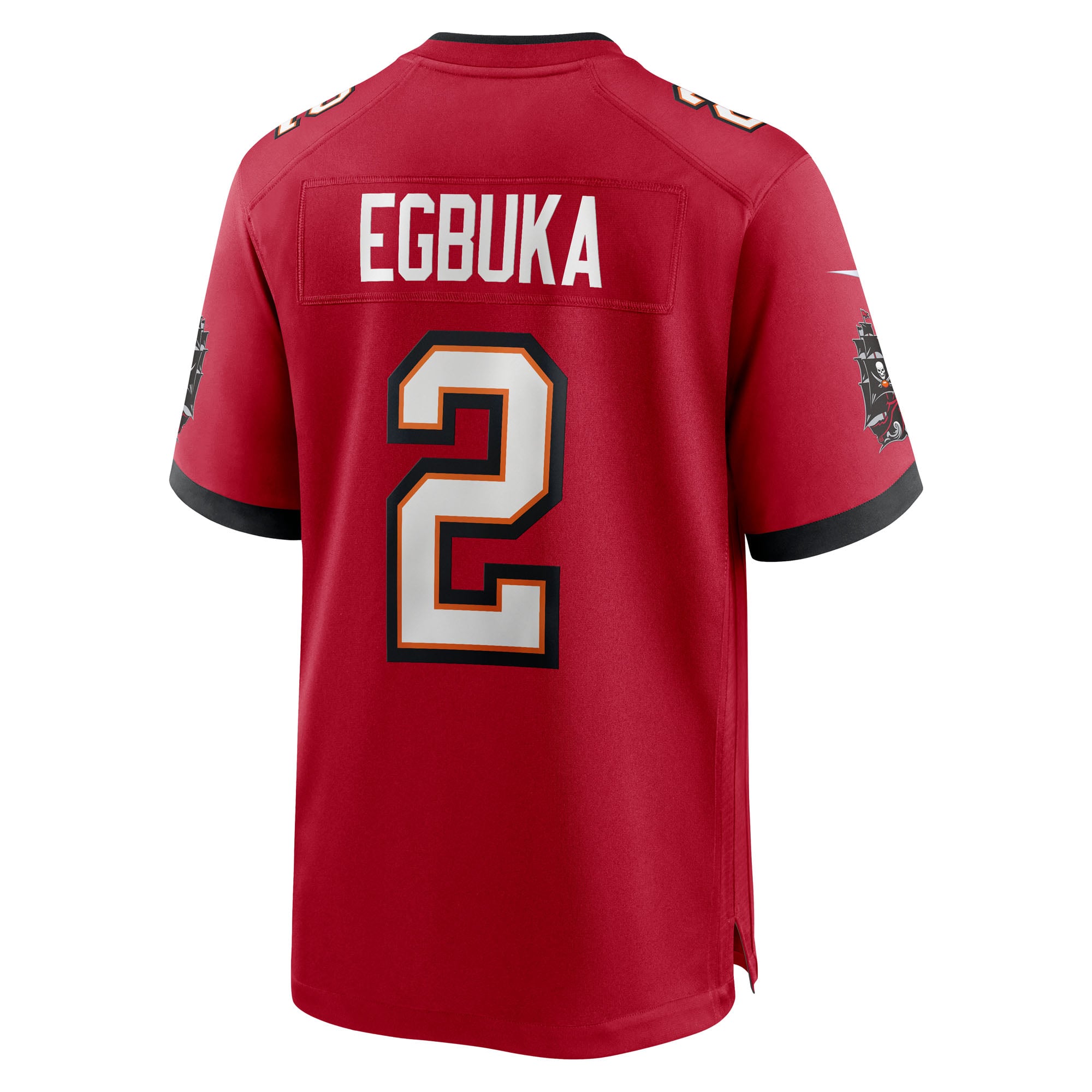 Emeka Egbuka Tampa Bay Buccaneers Team Game Jersey - Red - Red - Image 4