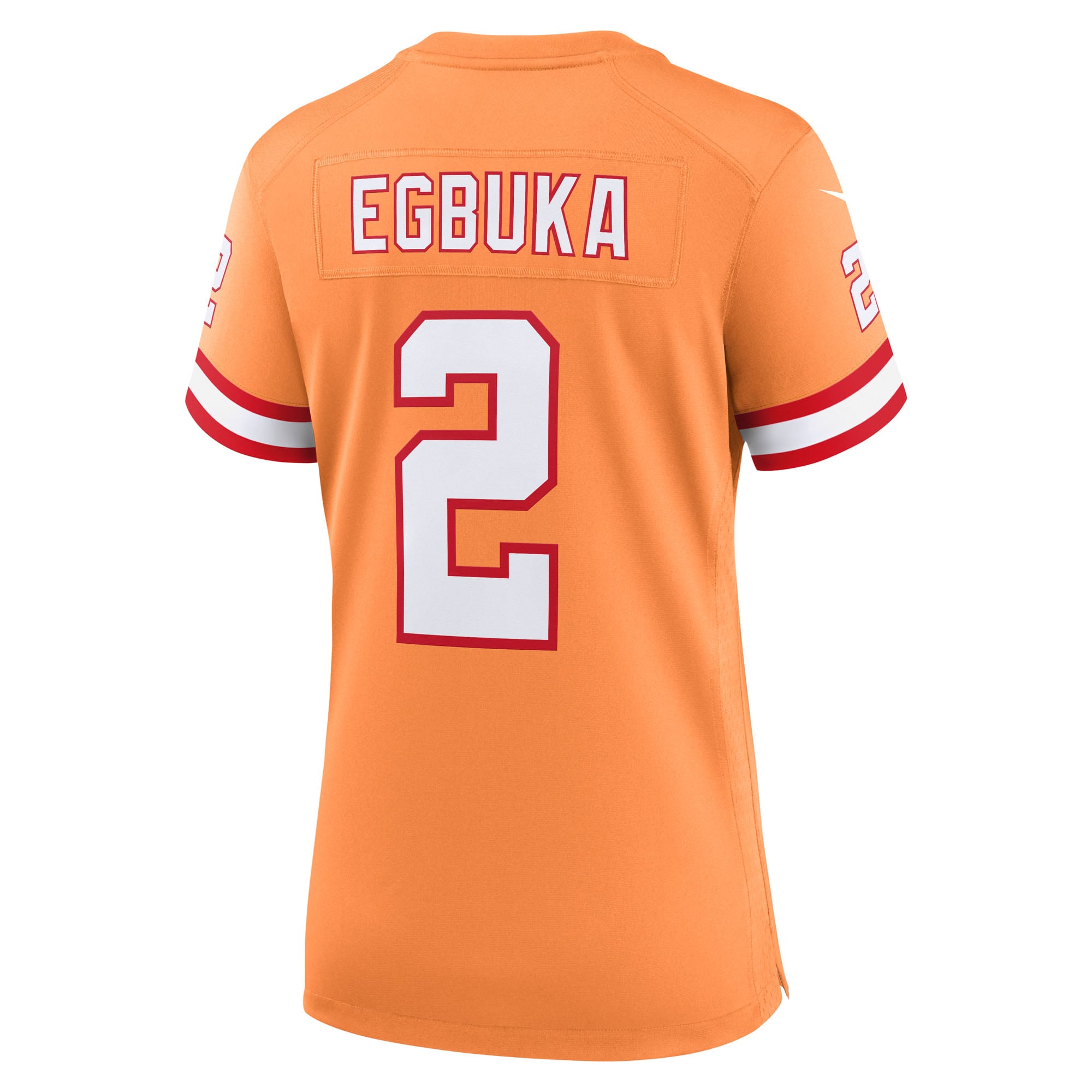 Emeka Egbuka Tampa Bay Buccaneers Women's Alternate 2 Game Jersey - Creamsicle - Image 4