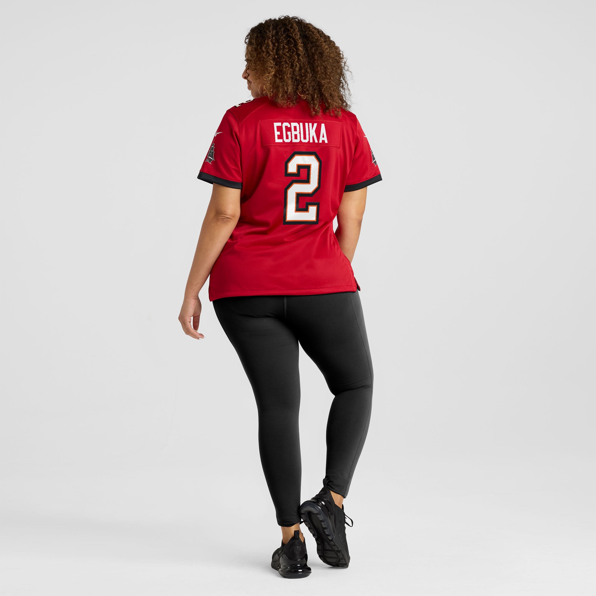 Emeka Egbuka Tampa Bay Buccaneers Women's Team Game Jersey - Red - Image 8