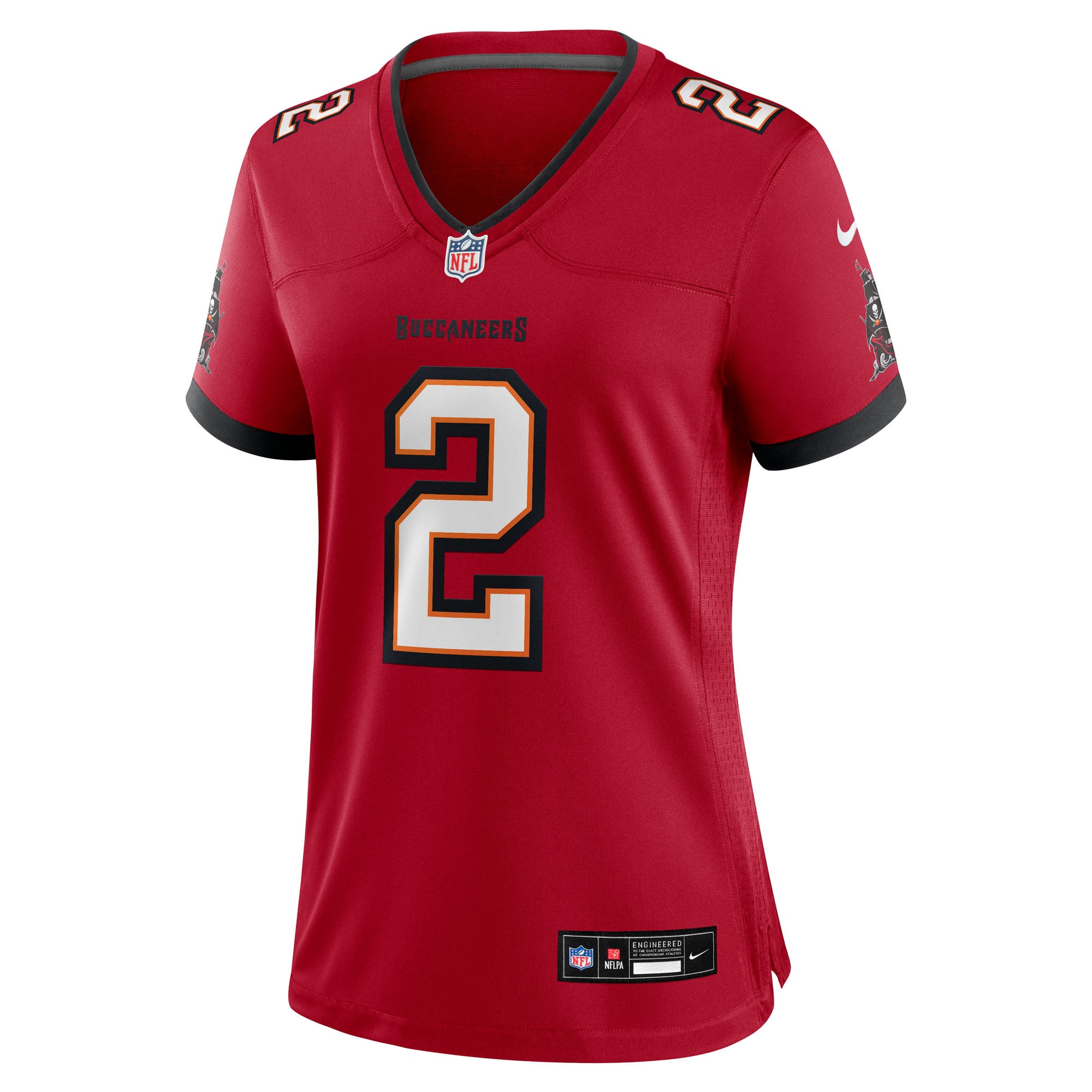 Emeka Egbuka Tampa Bay Buccaneers Women's Team Game Jersey - Red - Image 3