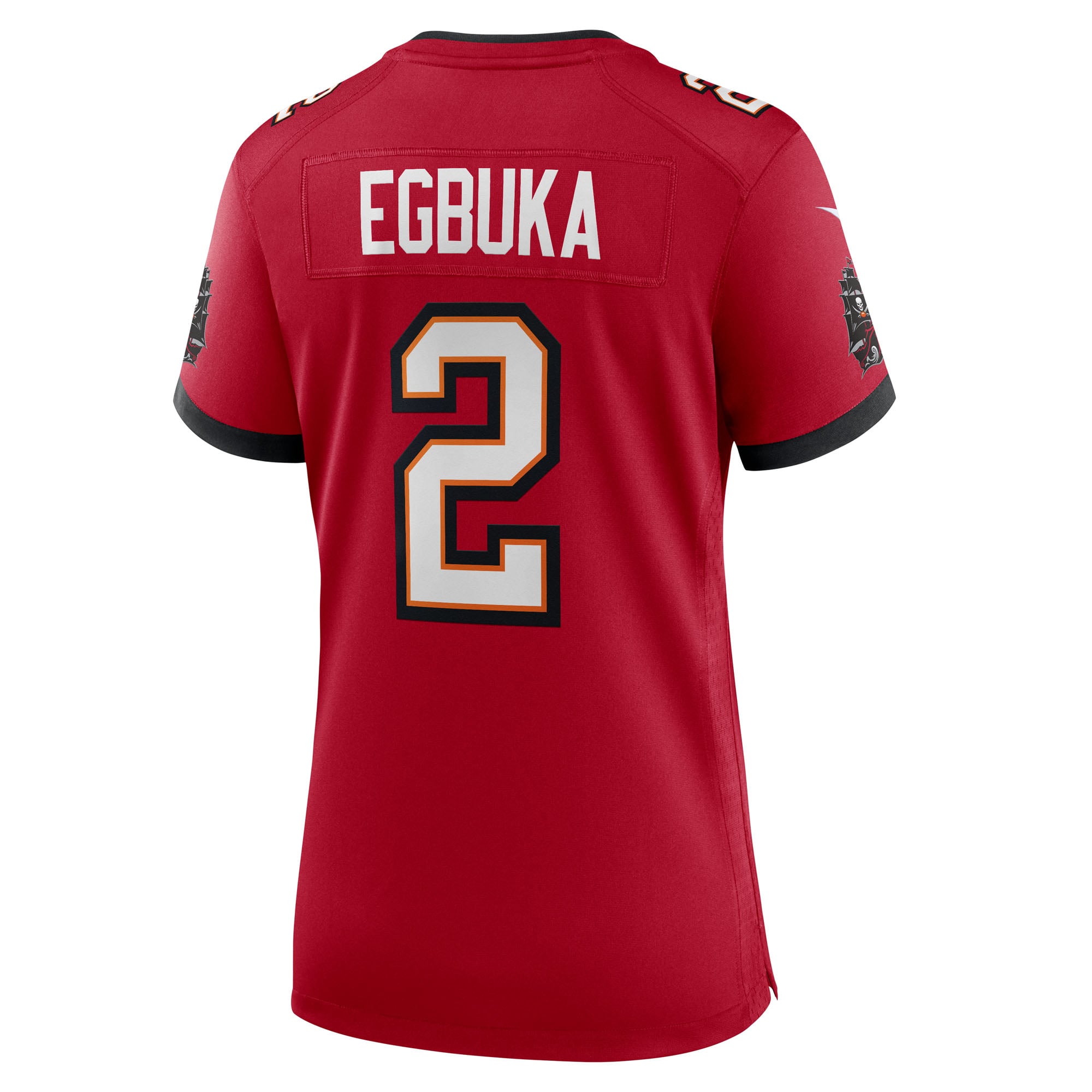 Emeka Egbuka Tampa Bay Buccaneers Women's Team Game Jersey - Red - Image 4