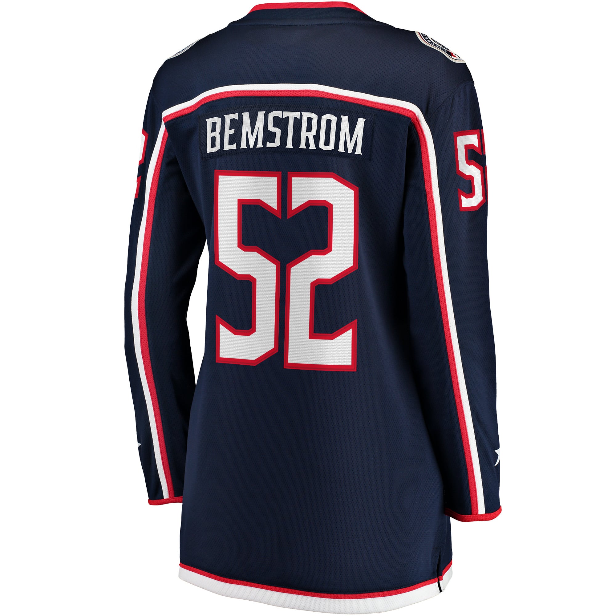 Emil Bemstrom Columbus Blue Jackets Women's Home Breakaway Player Jersey - Navy - Image 4