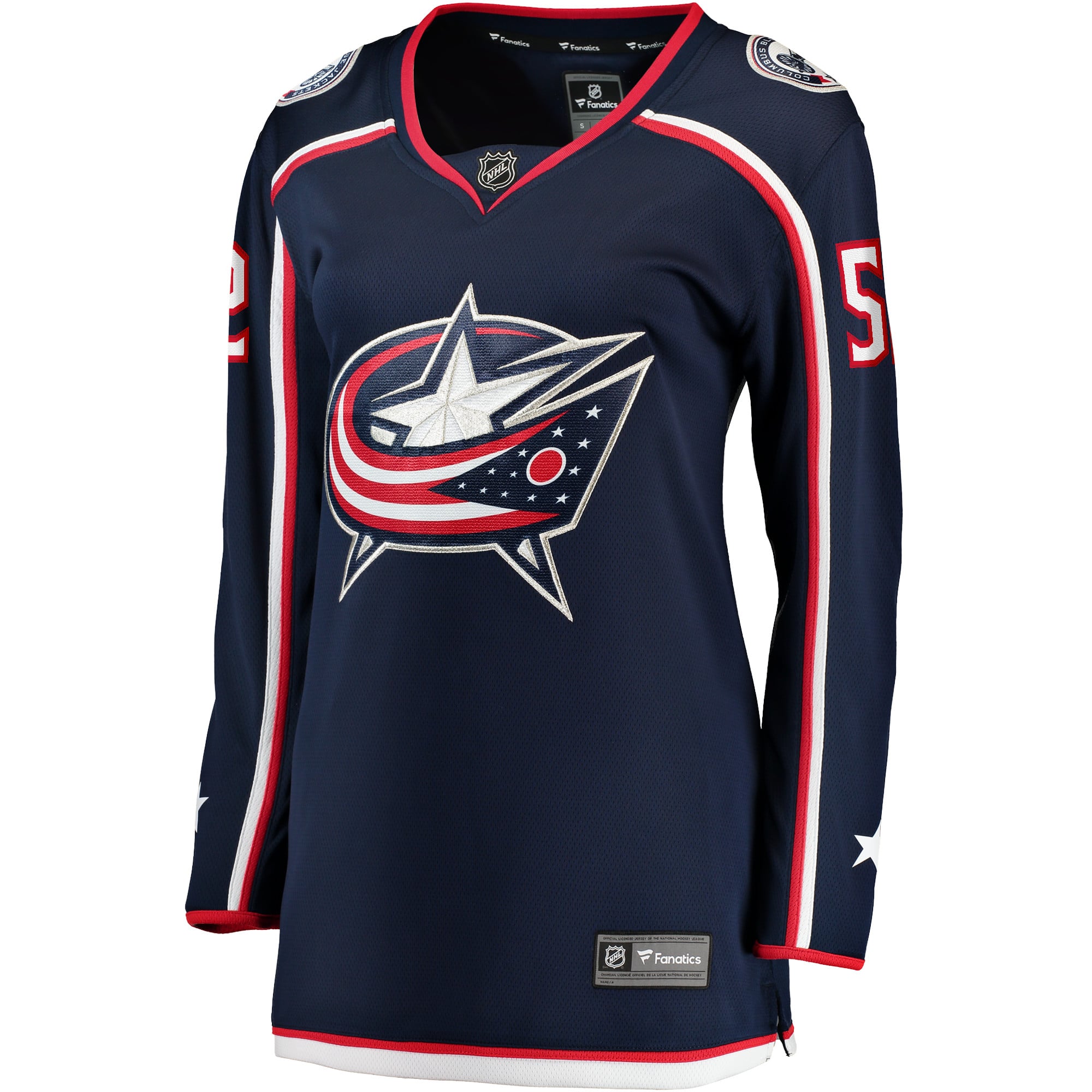 Emil Bemstrom Columbus Blue Jackets Women's Home Breakaway Player Jersey - Navy - Image 3