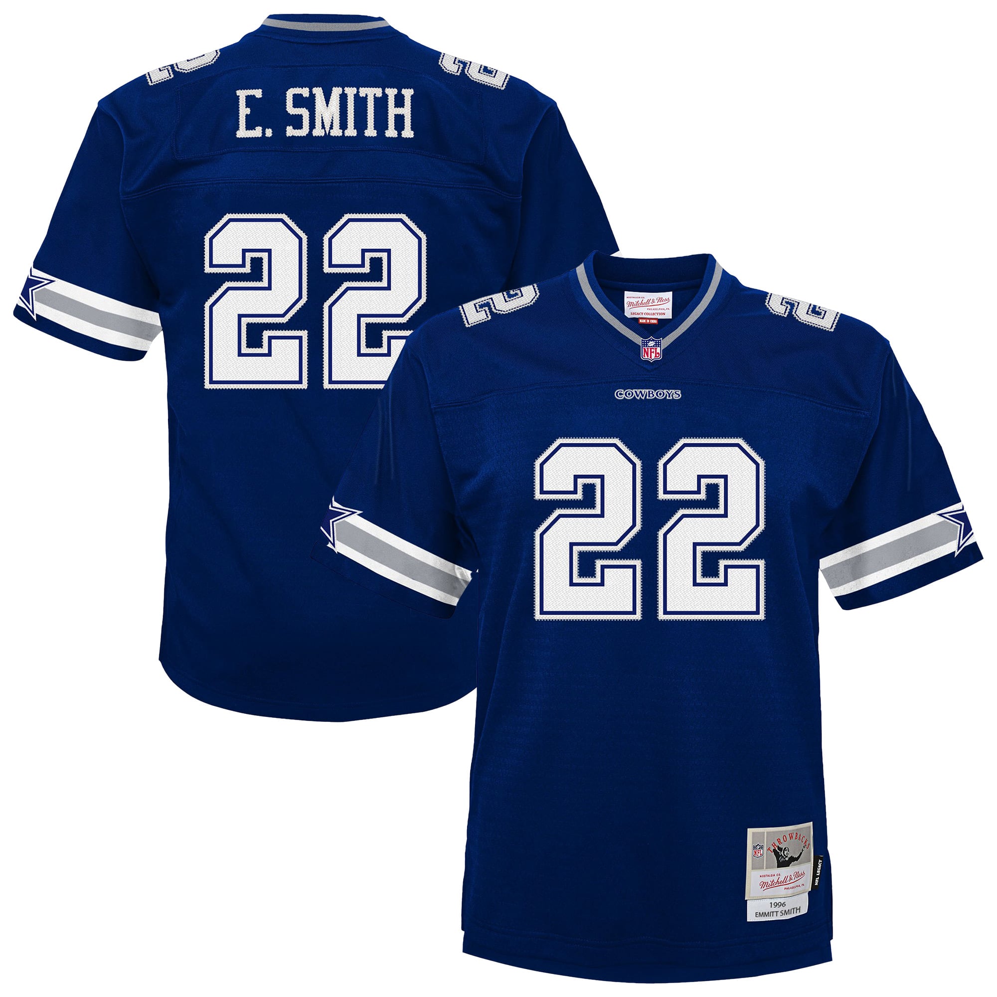 Emmitt Smith Dallas Cowboys Infant 1996 Retired Legacy Jersey - Navy - Image 2
