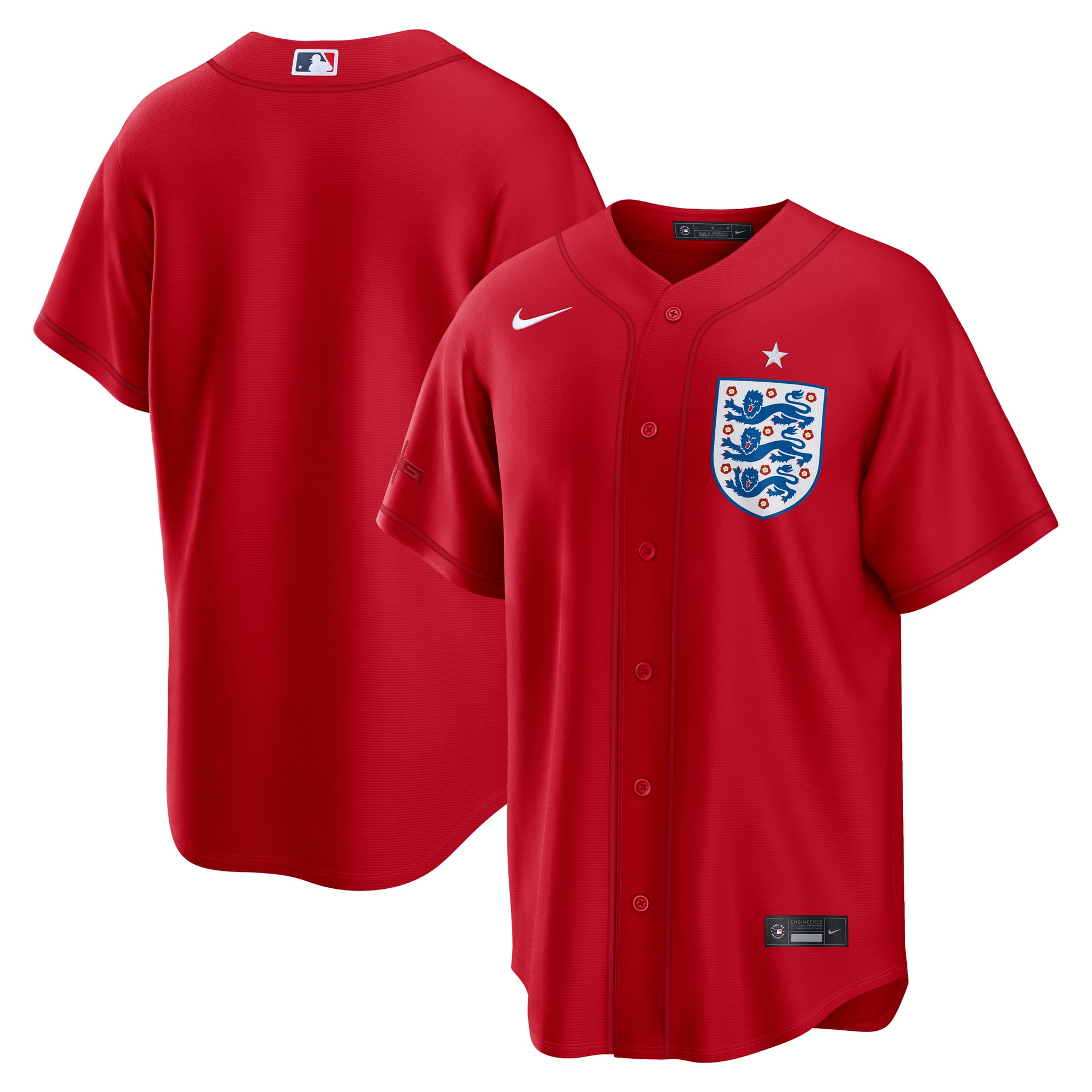 England National Team x Stadium Jersey - Red
