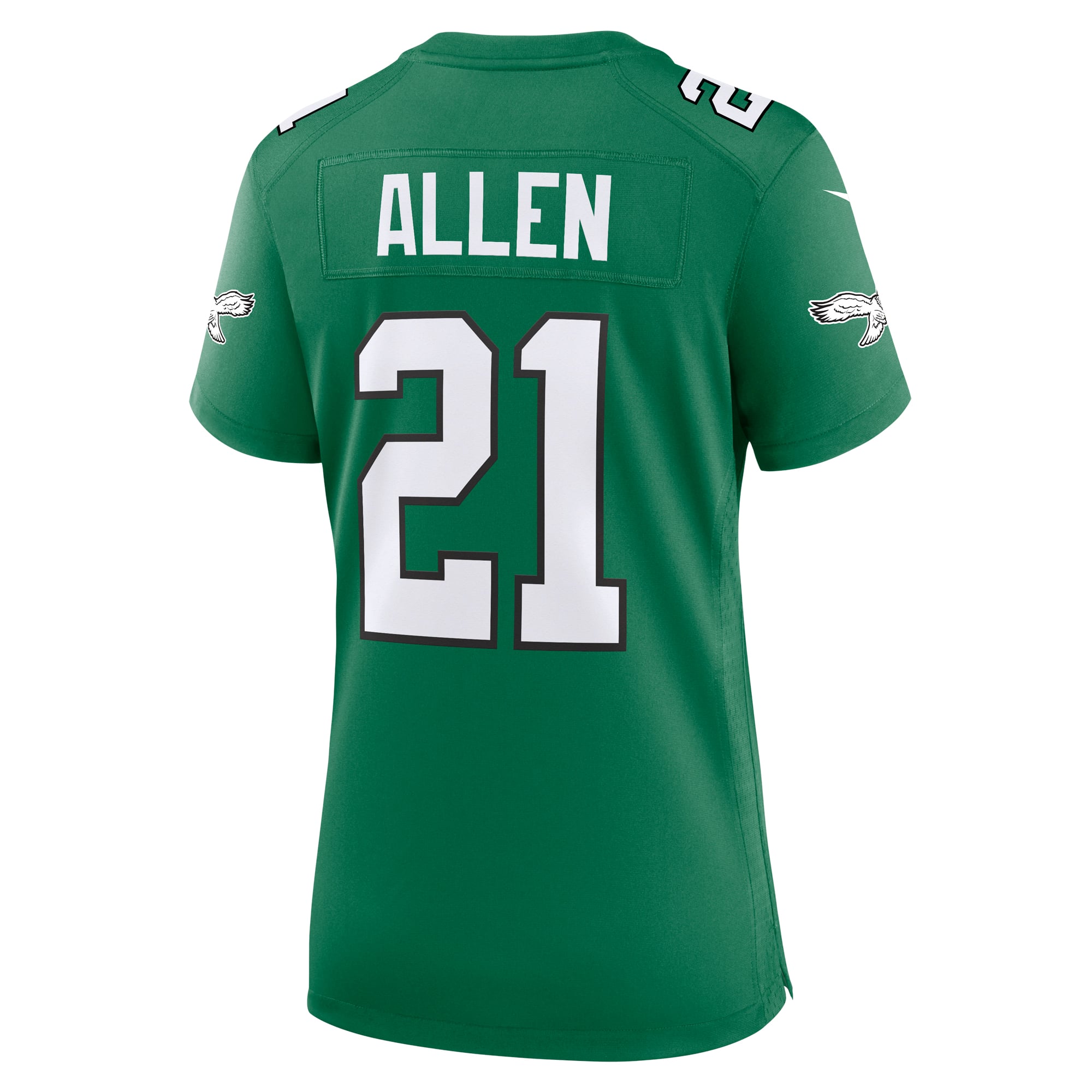 Eric Allen Philadelphia Eagles Women's Alternate Game Jersey - Kelly Green - Image 4