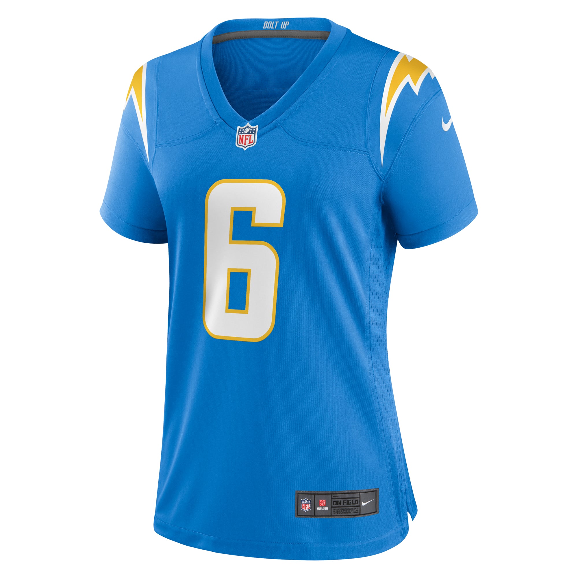 Eric Kendricks Los Angeles Chargers Women's Game Player Jersey - Powder Blue - Image 3