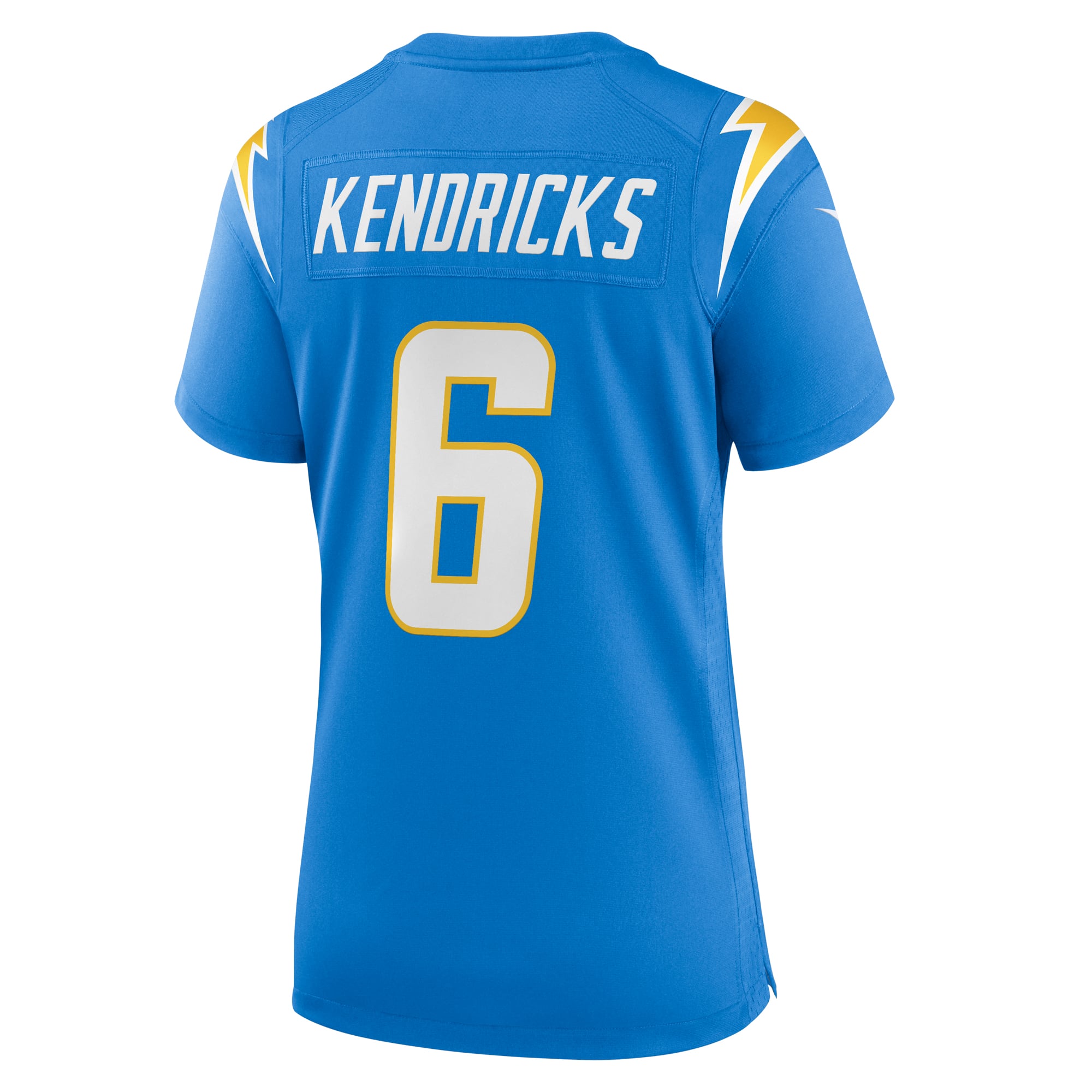 Eric Kendricks Los Angeles Chargers Women's Game Player Jersey - Powder Blue - Image 4