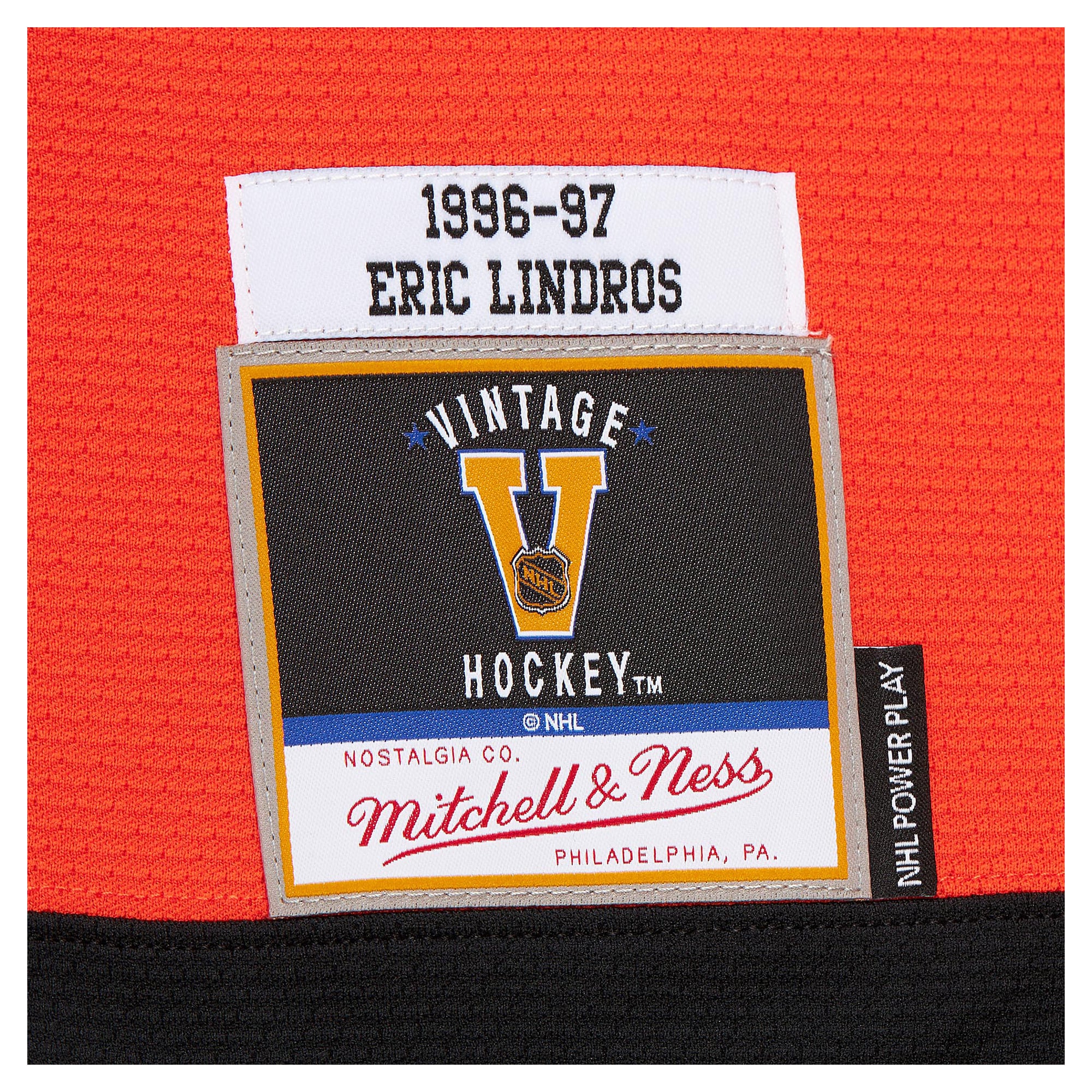 Eric Lindros Philadelphia Flyers Big & Tall 1996-97 Blue Line 2.0 Jersey - Orange - Image 8